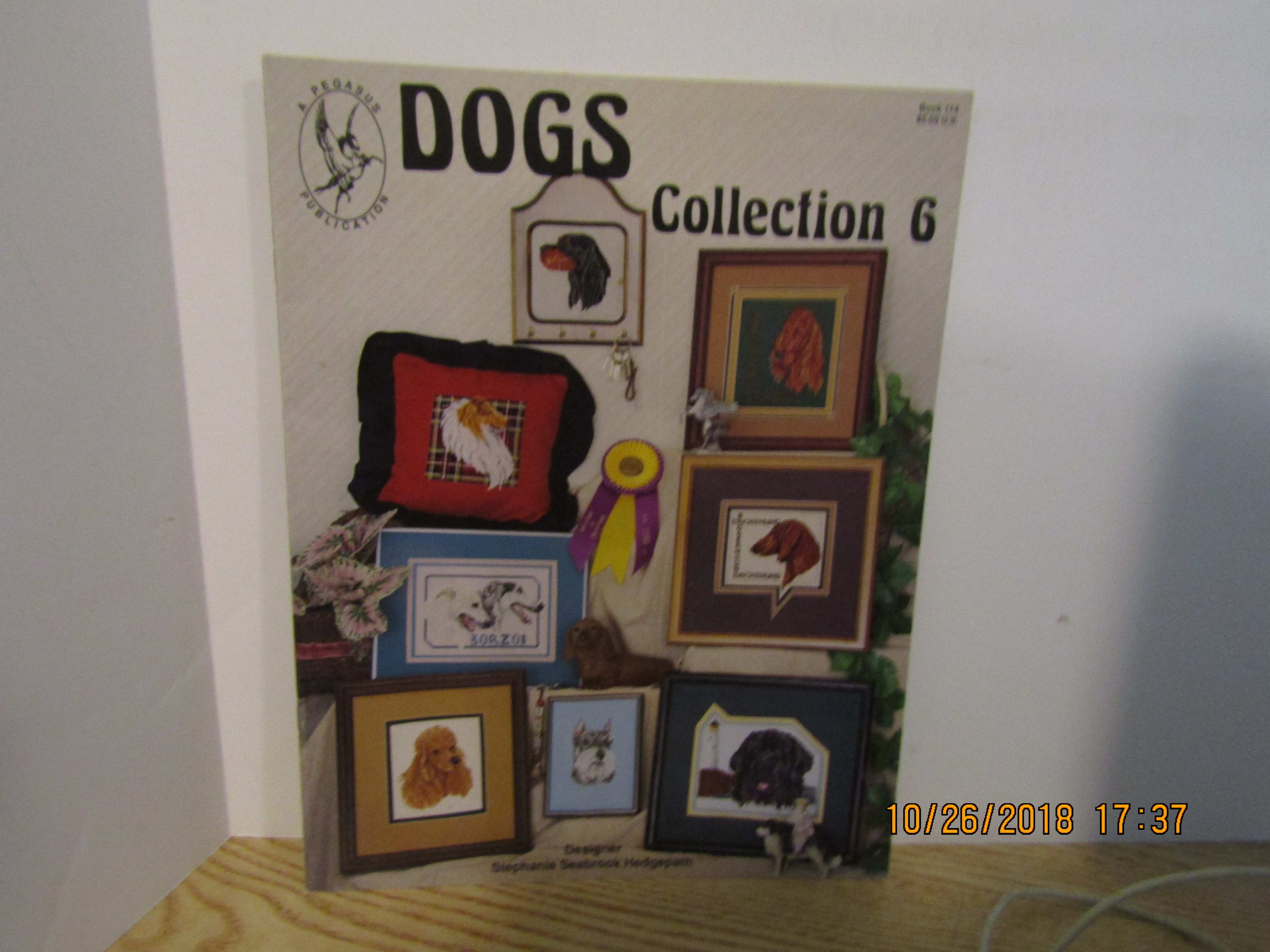 Pegasus Cross Stitch Book Dogs Collection Six  #174