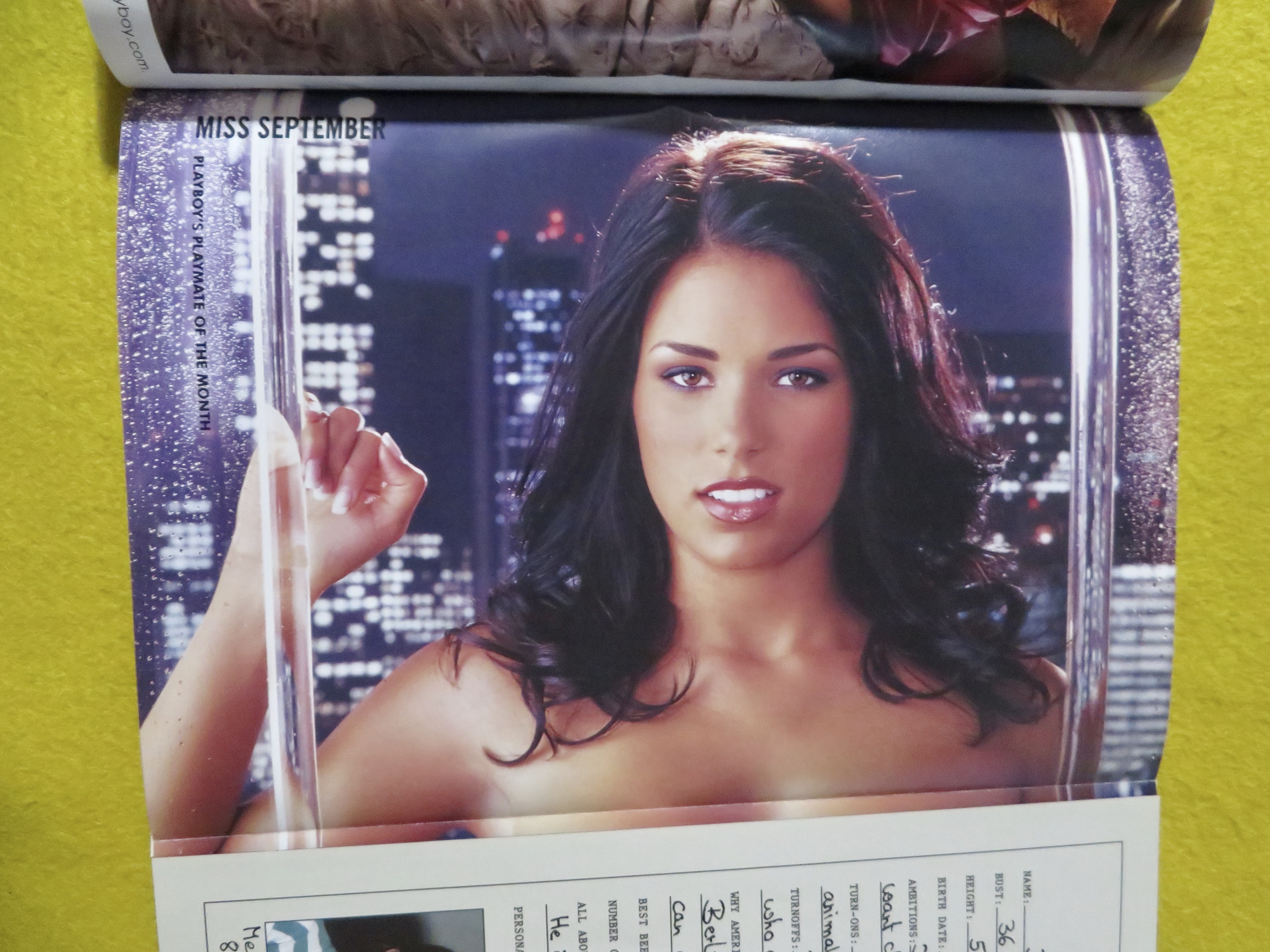 Playboy Magazine September 2006 Janine Habeck