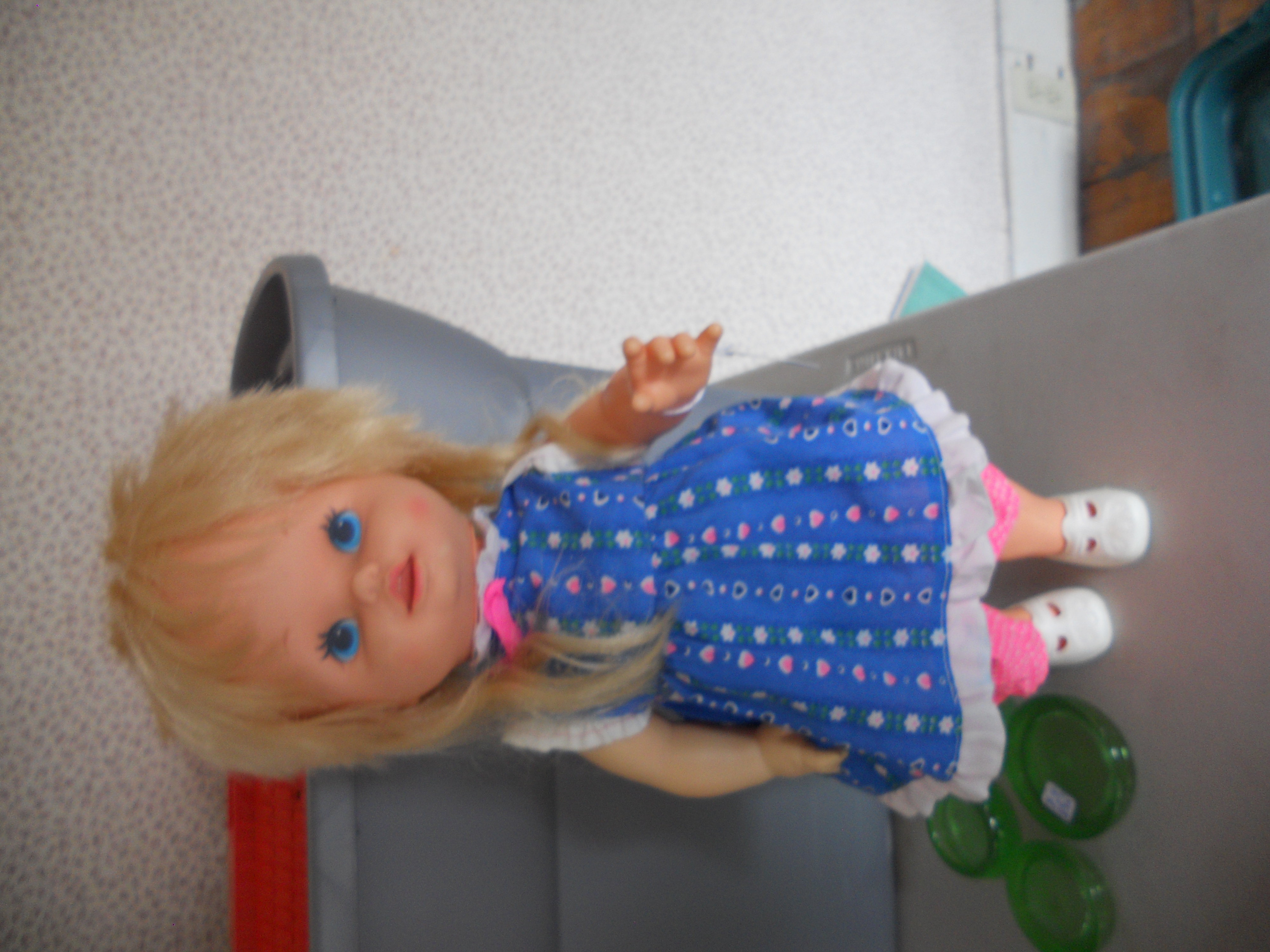Baby Grow Up Doll Mattel 1978