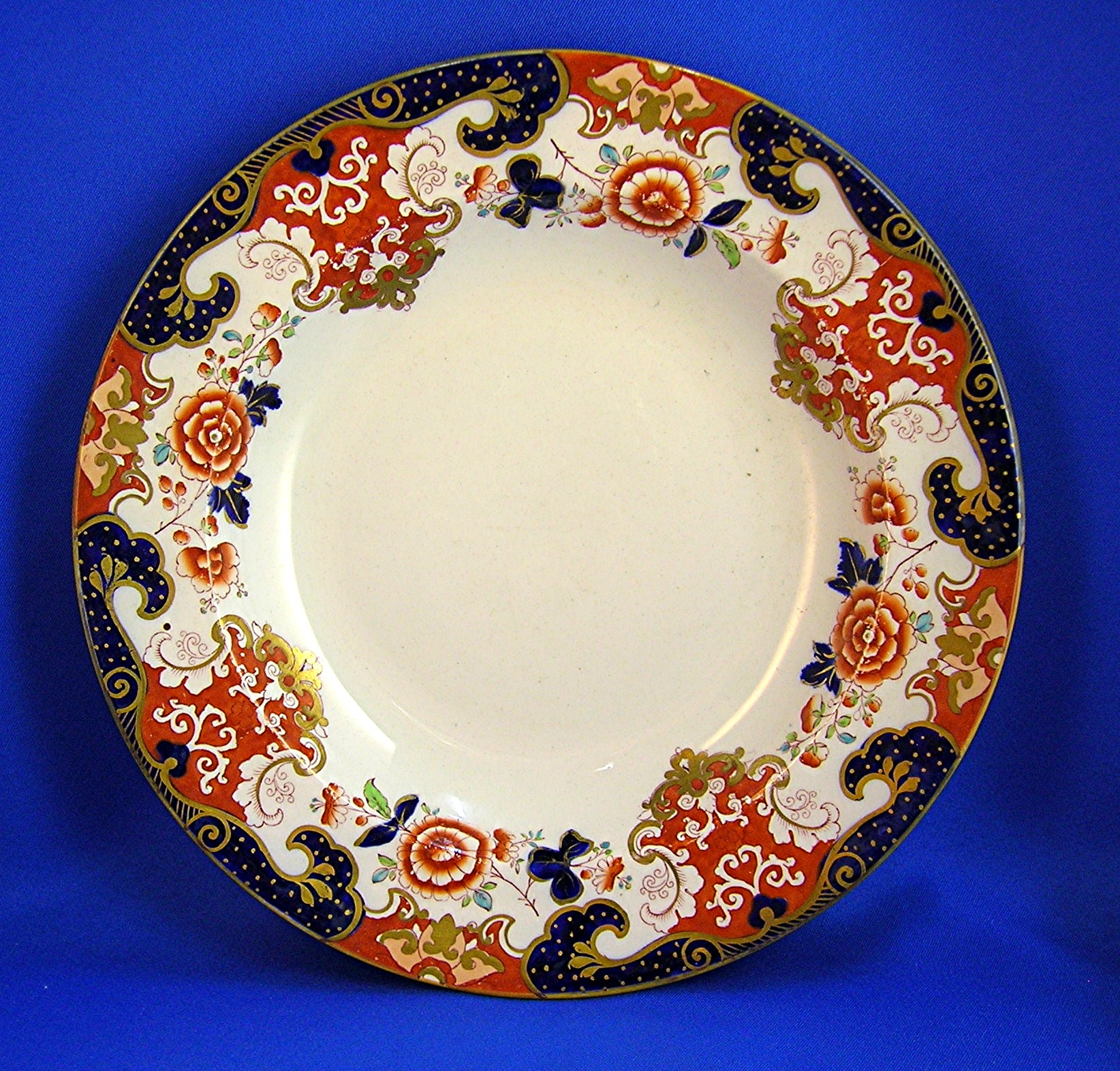 Pair Ashworth Ironstone Soup Bowls.................