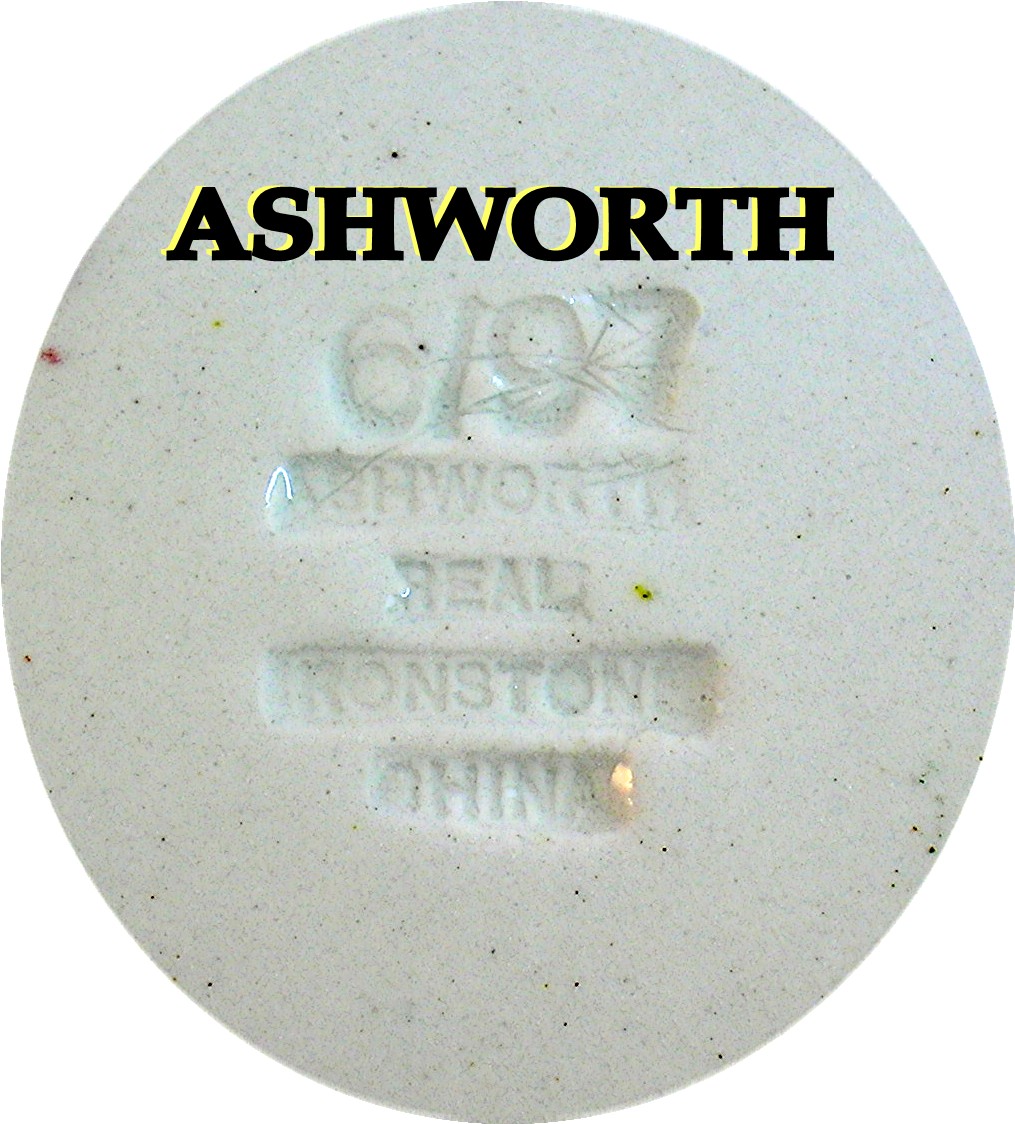 Pair Ashworth Ironstone Soup Bowls.................