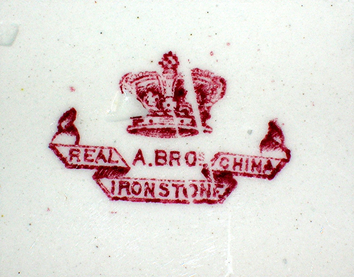 Pair Ashworth Ironstone Soup Bowls.................