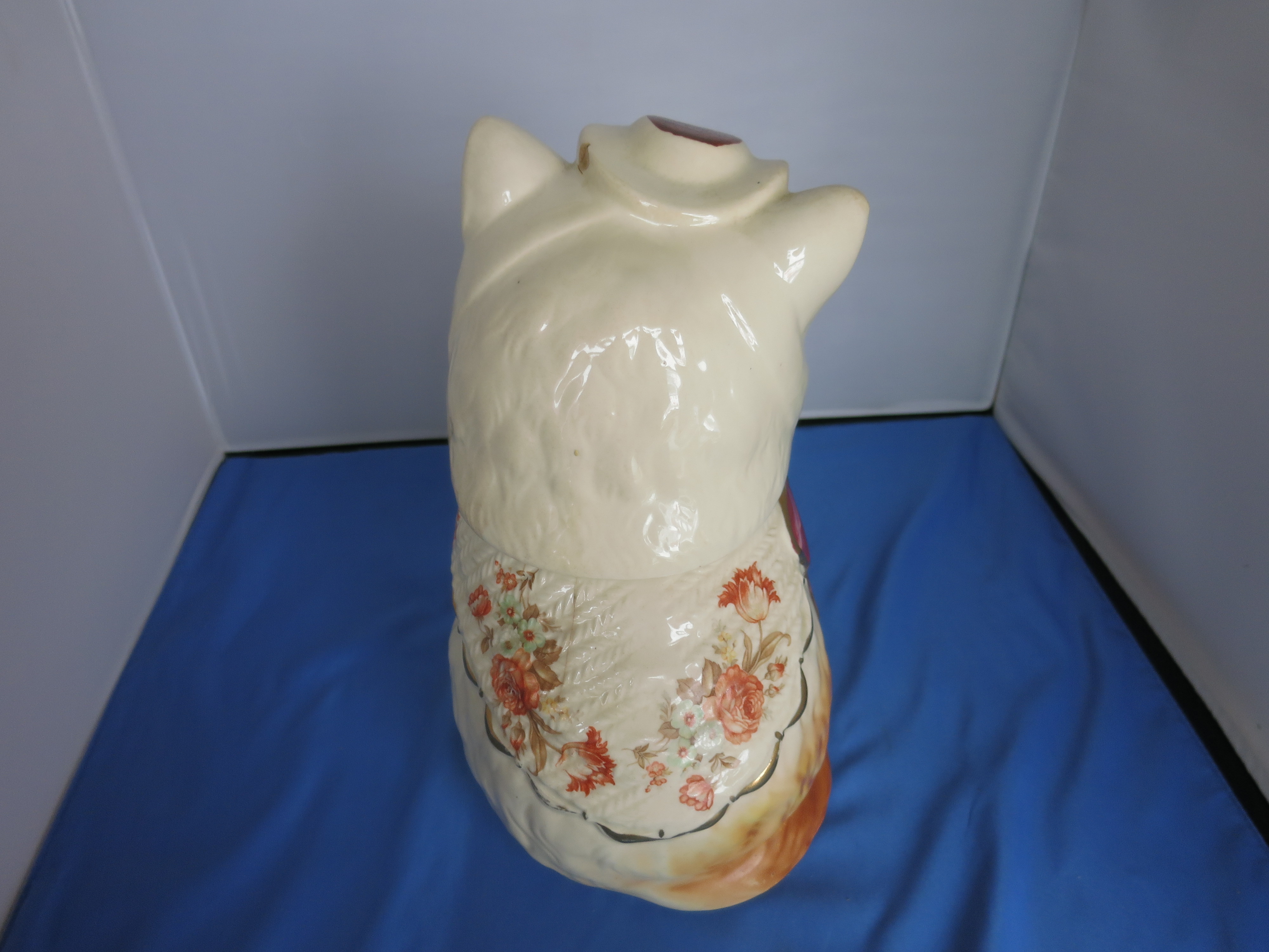 Rare Shawnee Puss N Boots Cookie Jar with Gold Trim USA