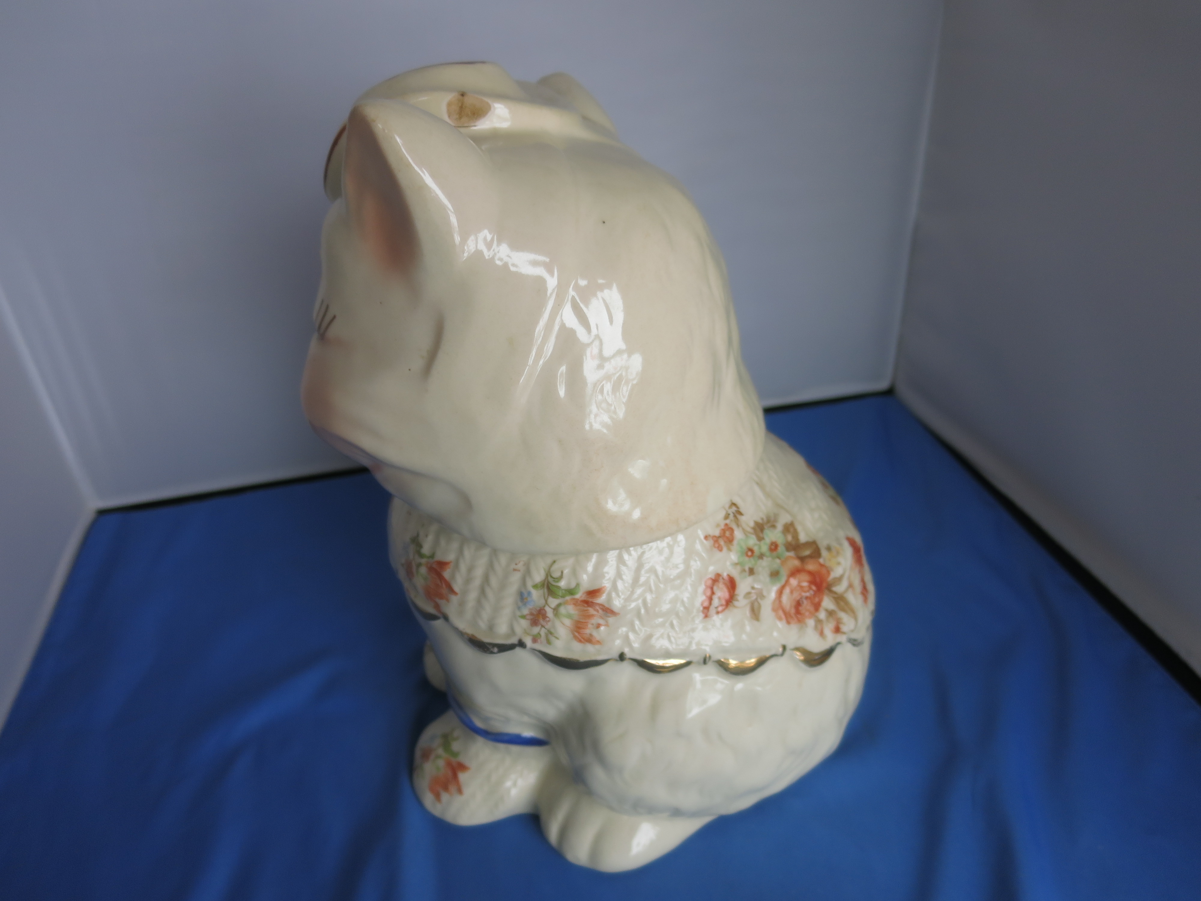 Rare Shawnee Puss N Boots Cookie Jar with Gold Trim USA