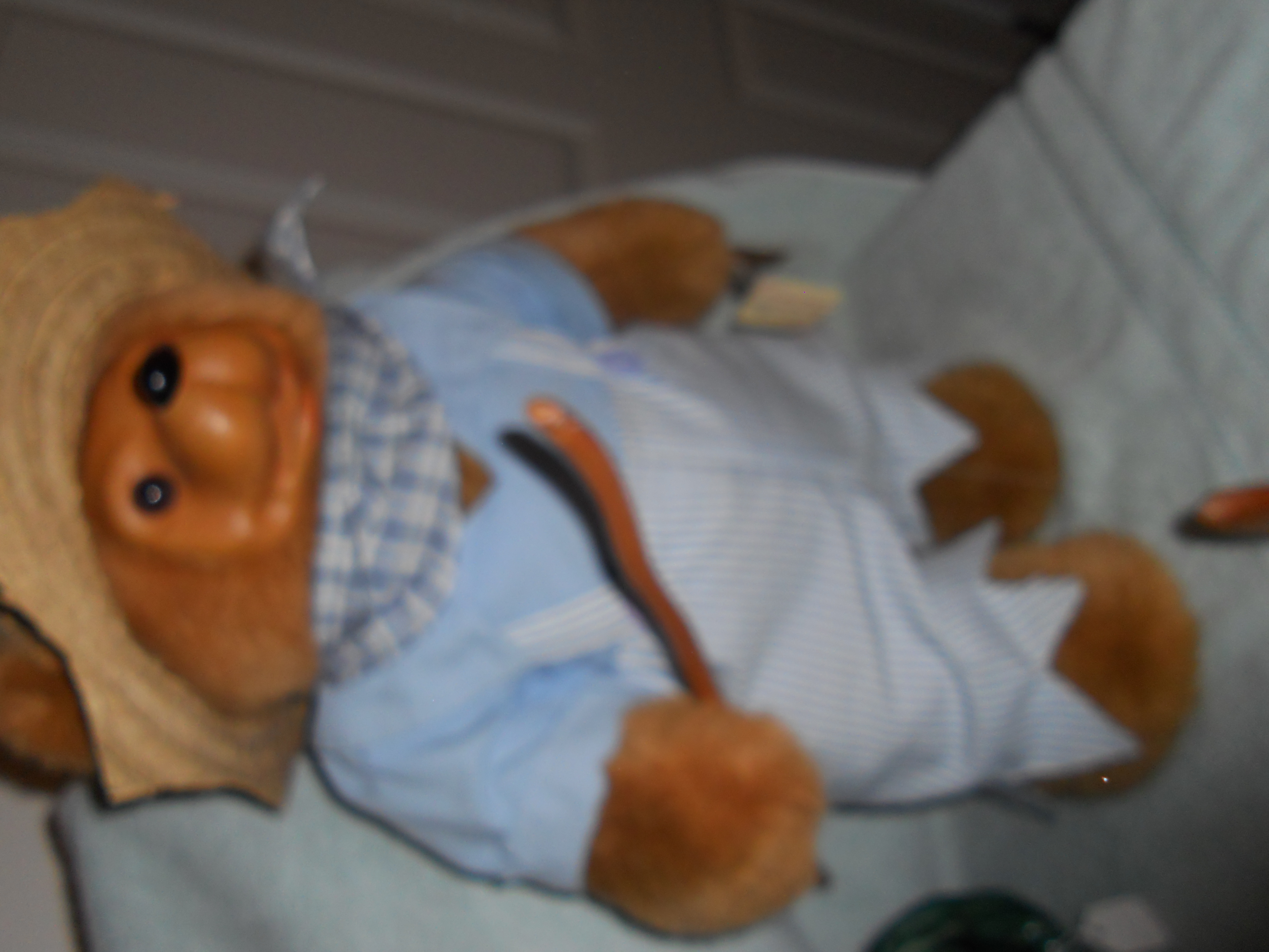 Raikes Teddy Bear Tom Sawyer W/ Tags