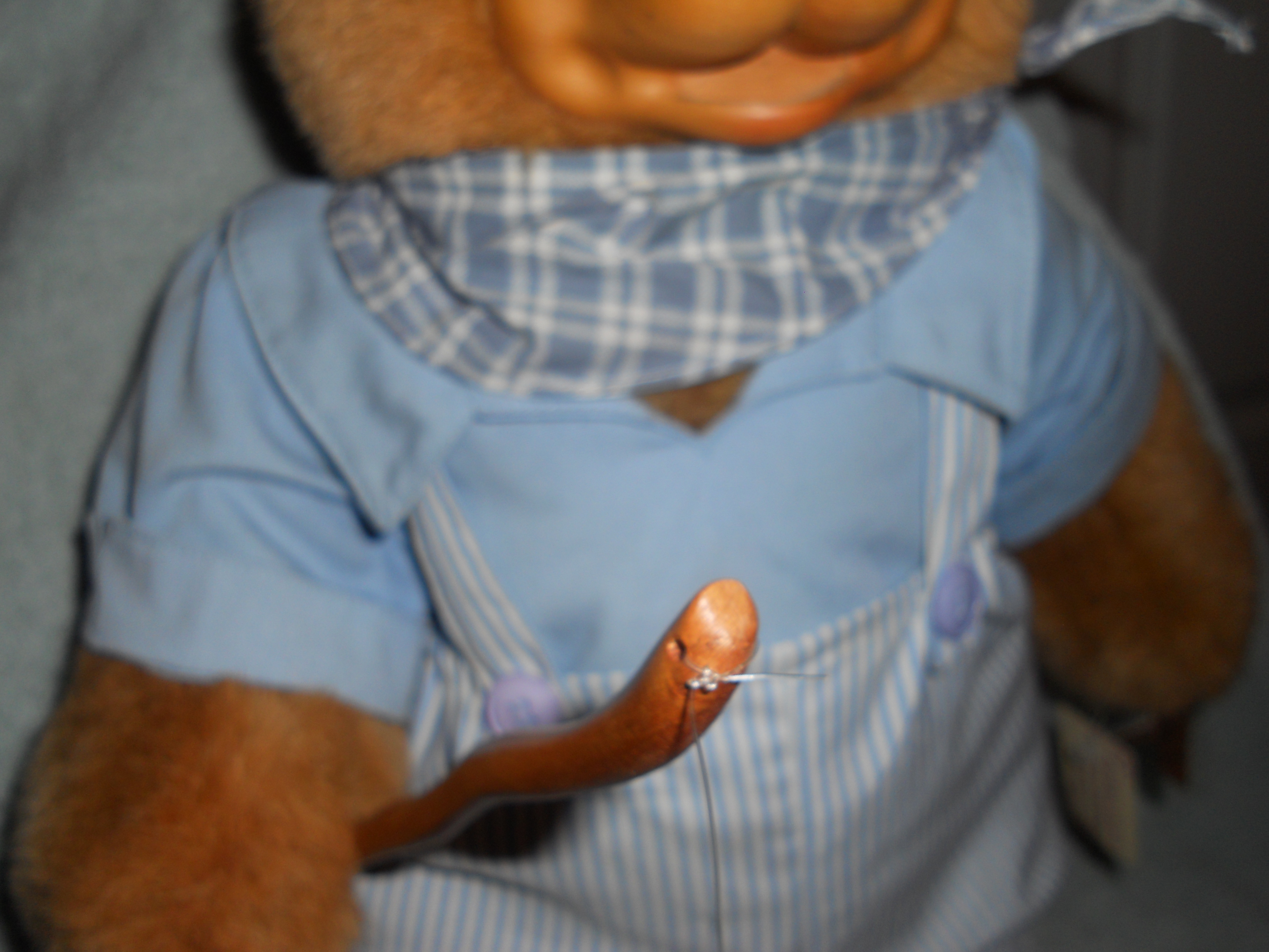 Raikes Teddy Bear Tom Sawyer W/ Tags