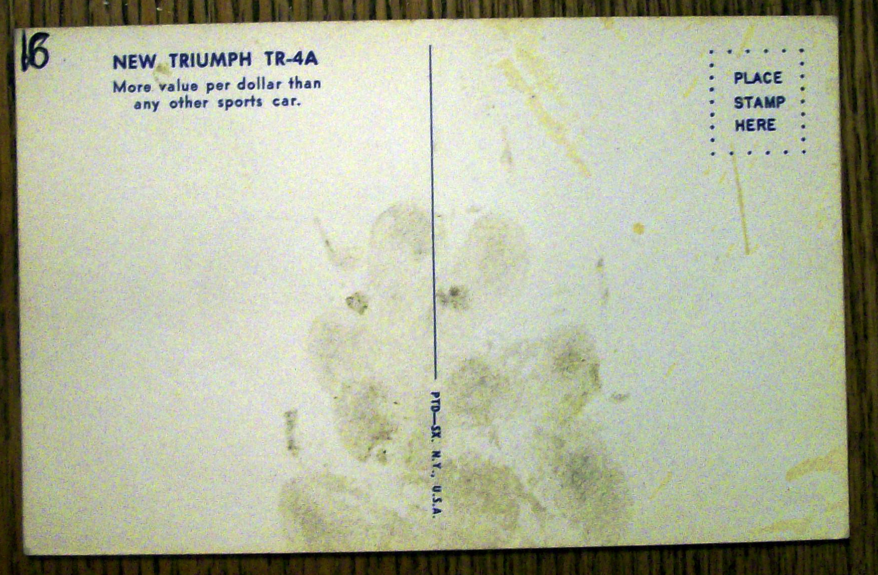 New Triumph TR-4A