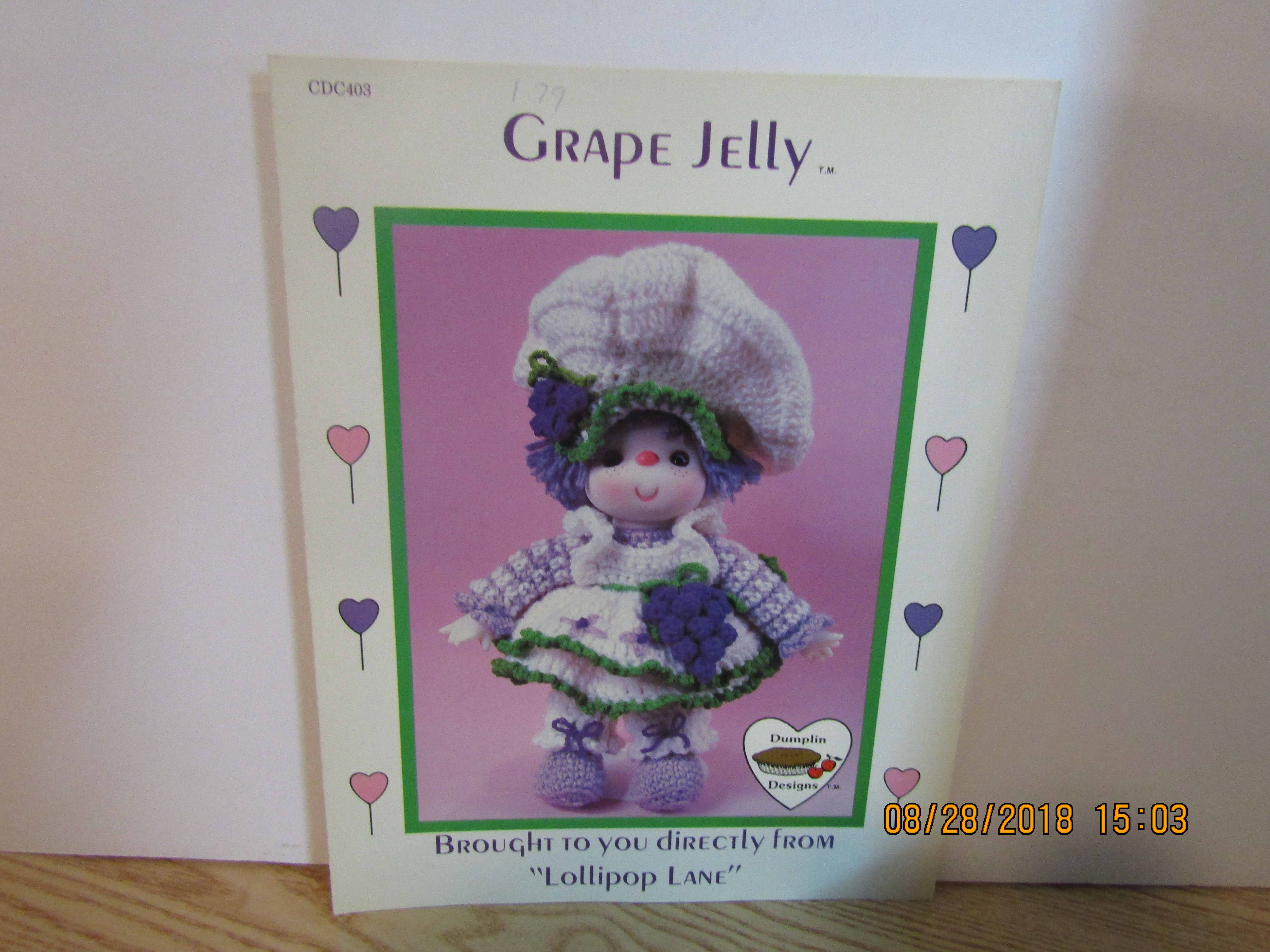 Dumplin Design Lollipop Lane Grape Jelly #403