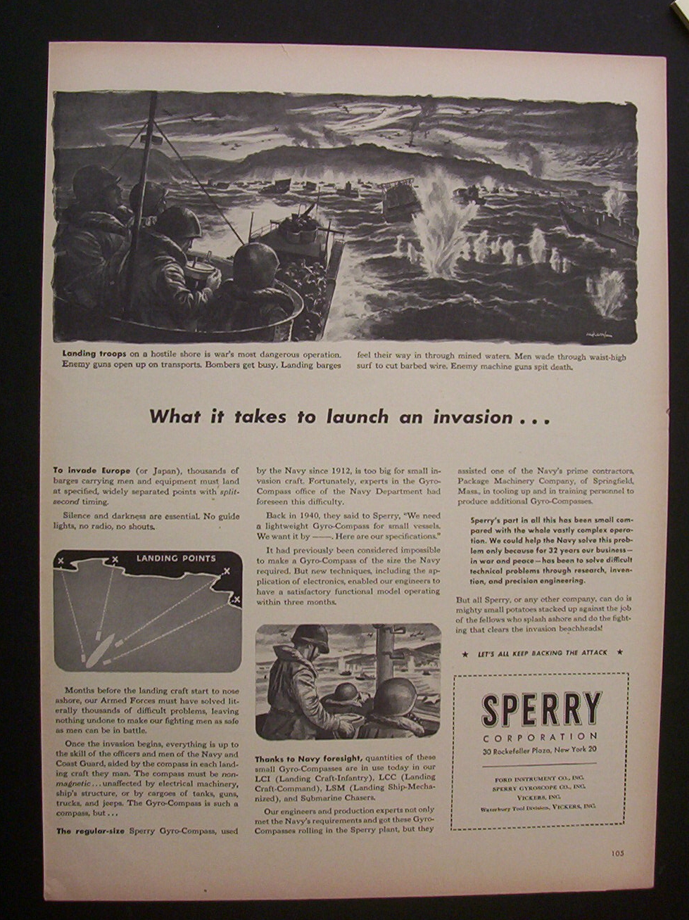 1944  Sperry  Corporation