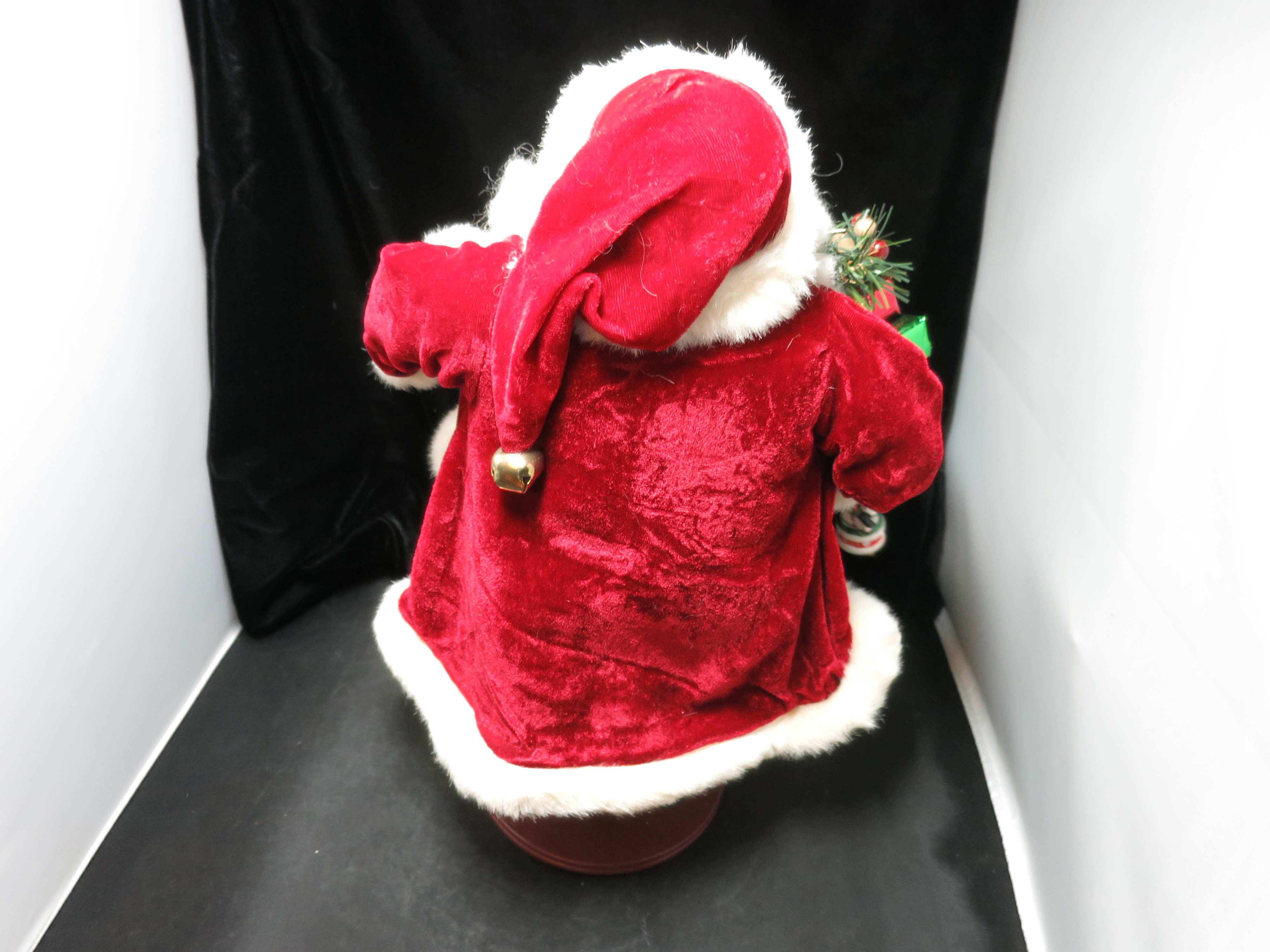 Christmas Fantasies Santa with Presents and Garland
