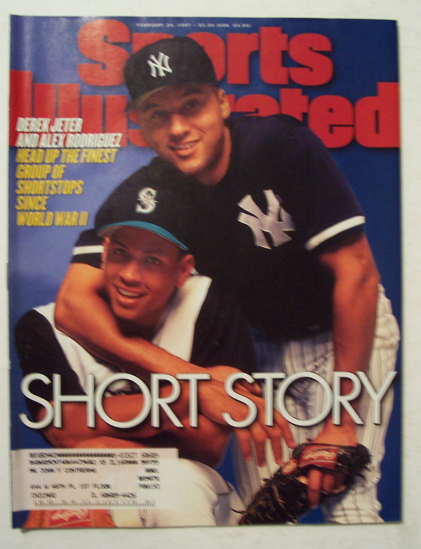 Sports Illustrated Magazine-February 24, 1997-D. Jeter