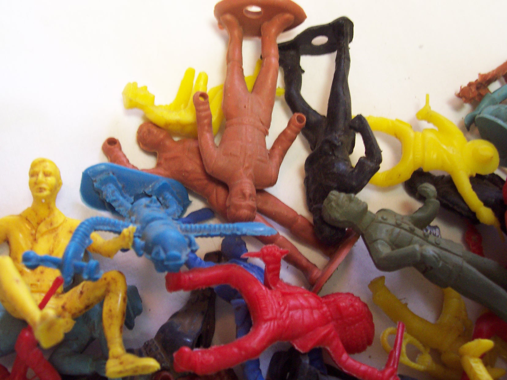 Vintage Indians Cowboys Soldiers 55 piece lot