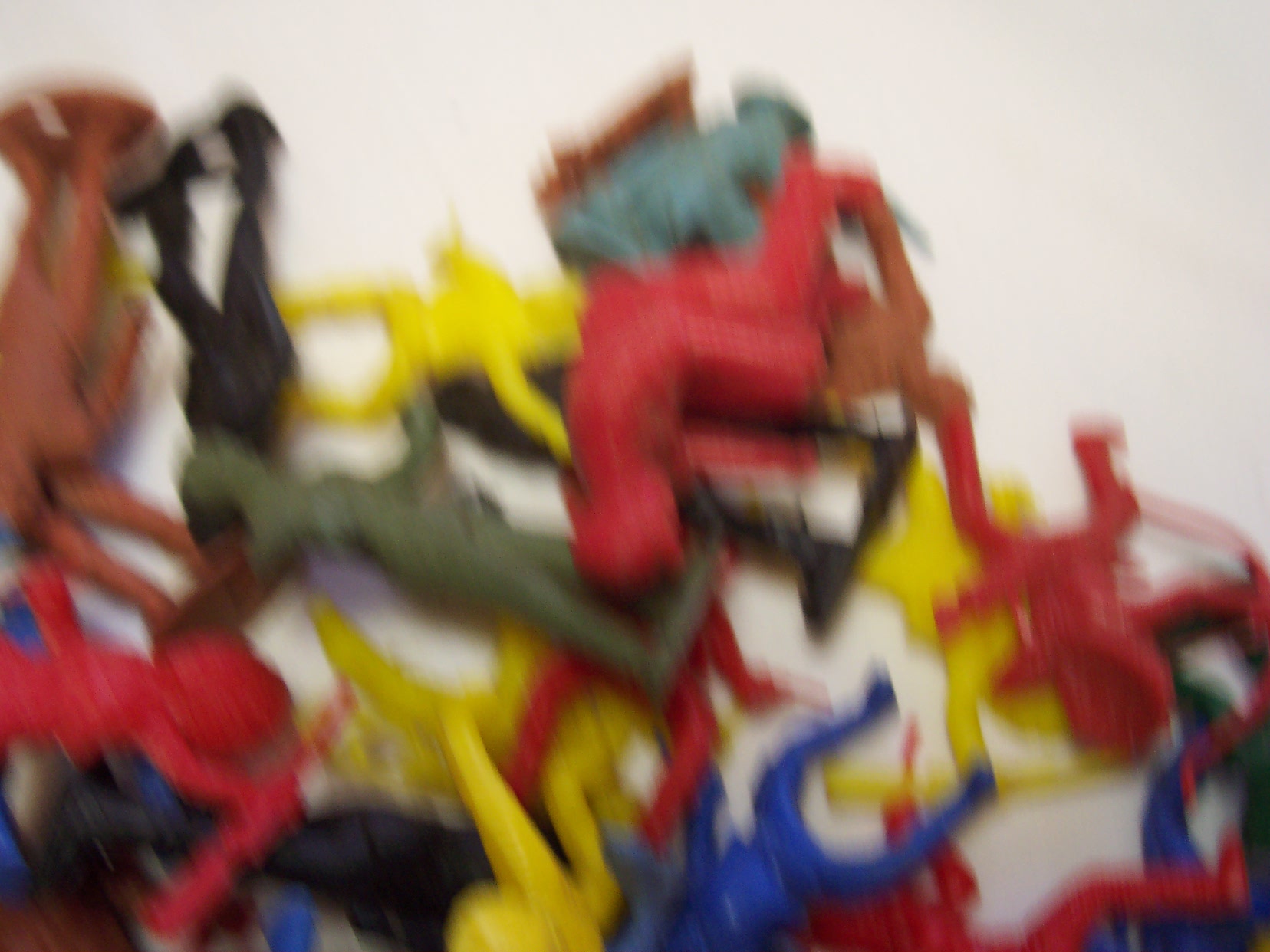 Vintage Indians Cowboys Soldiers 55 piece lot