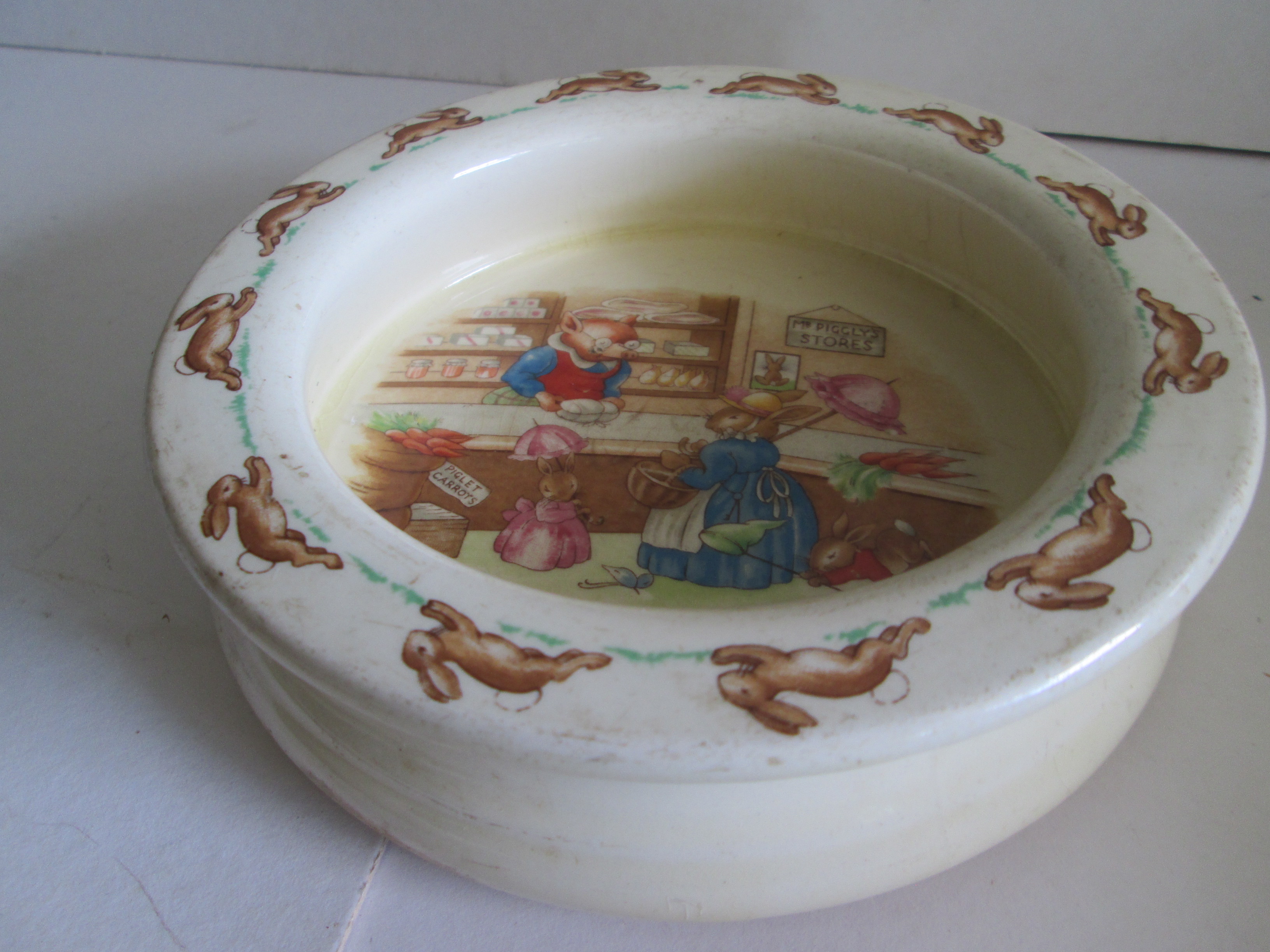 Vintage BunnyKins Children's Bowl Royal Doulton