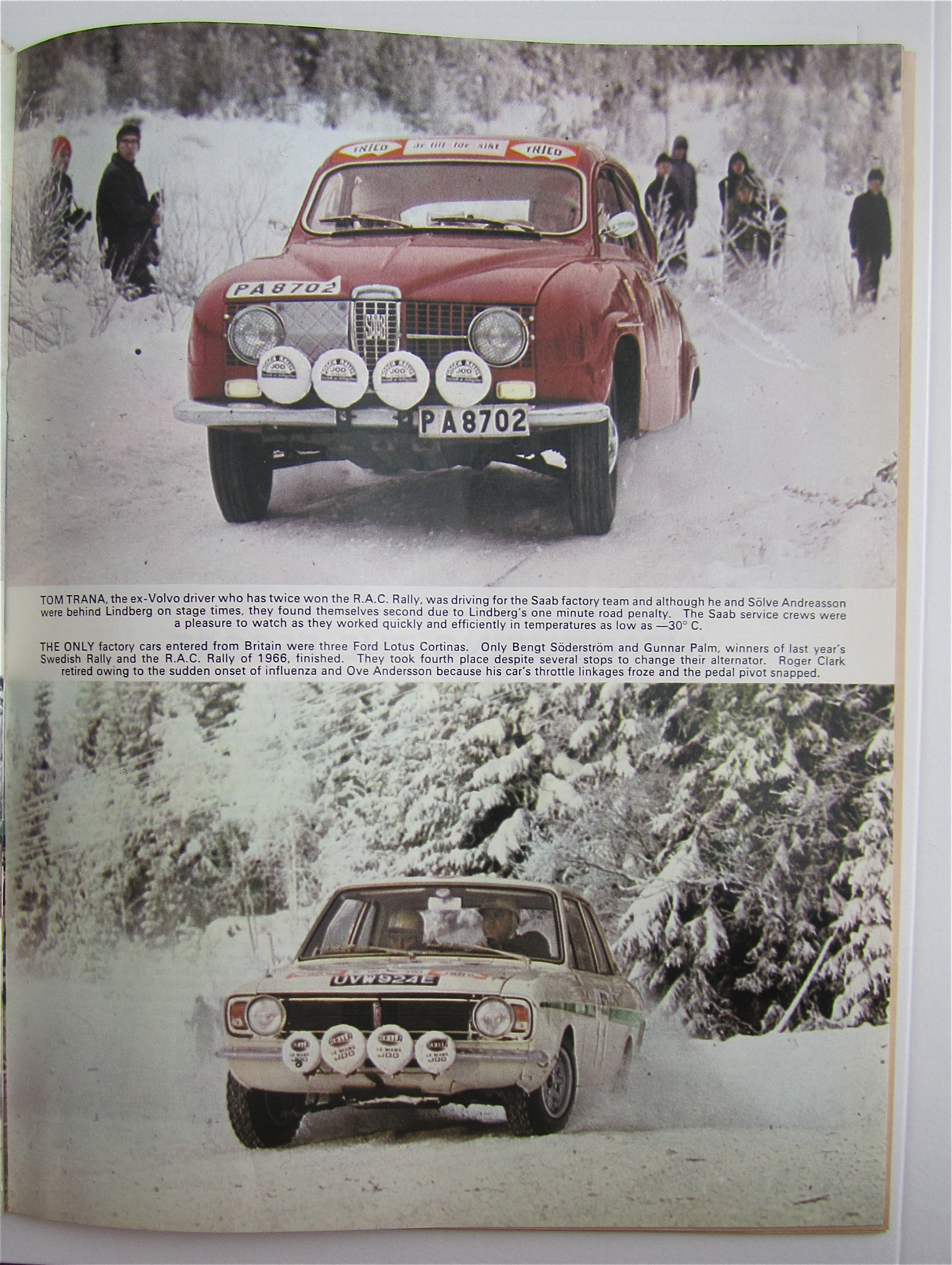 Motor Sport Magazine February 1968 Four In A Row