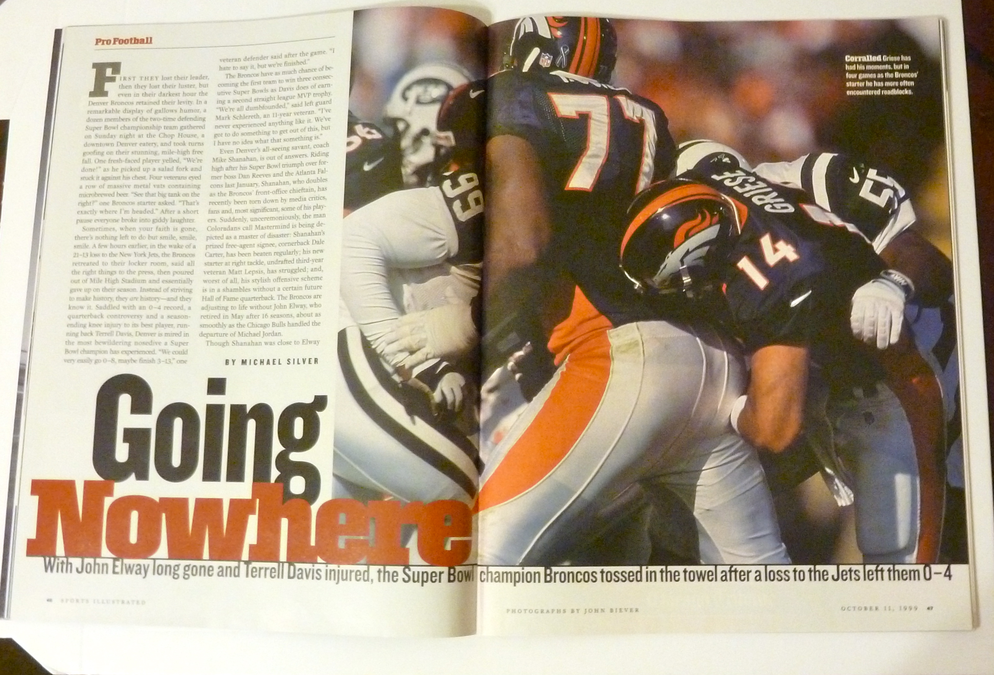 Sports Illustrated Magazine - October 11, 1999