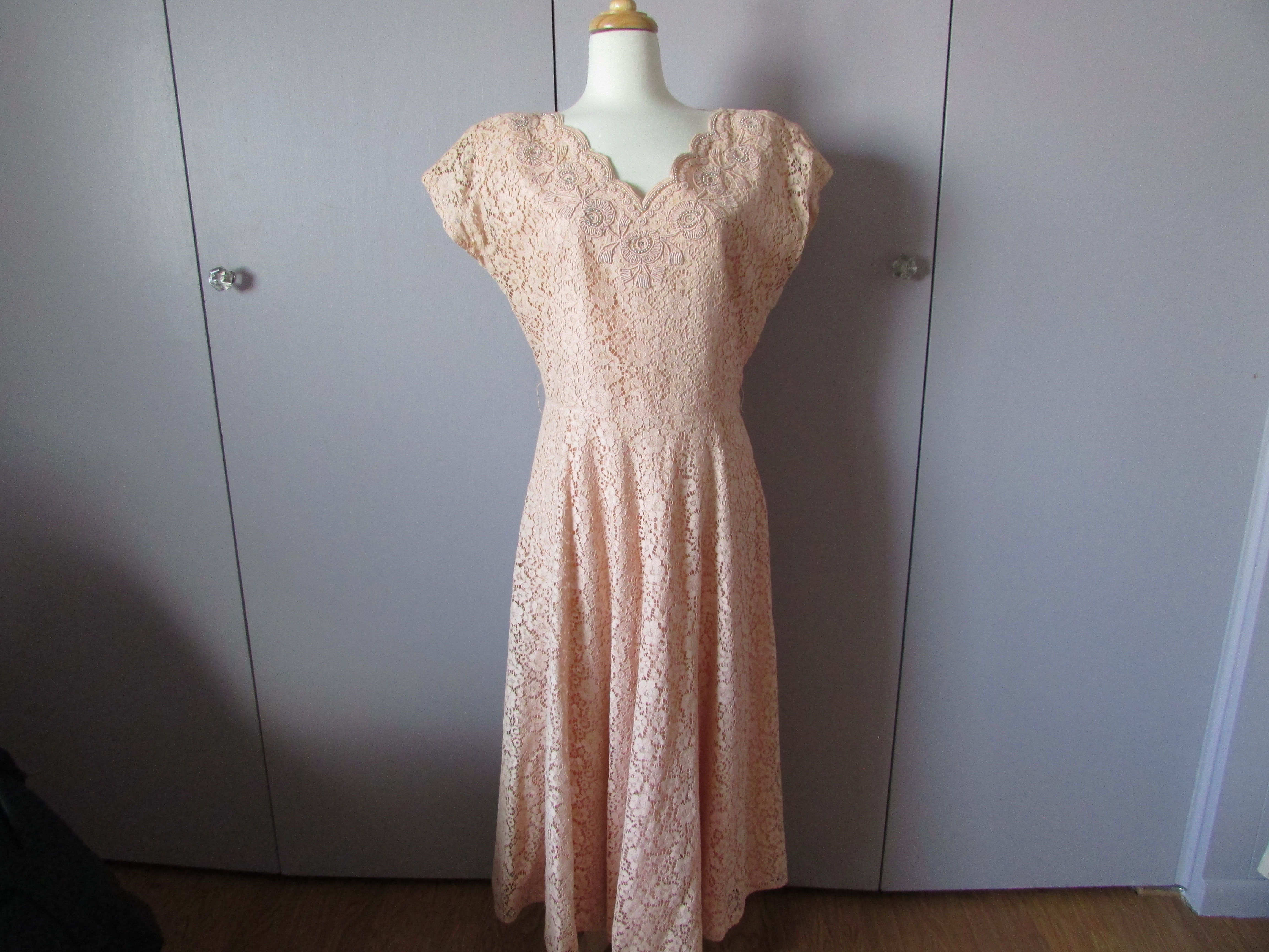 1940's Lace Dress