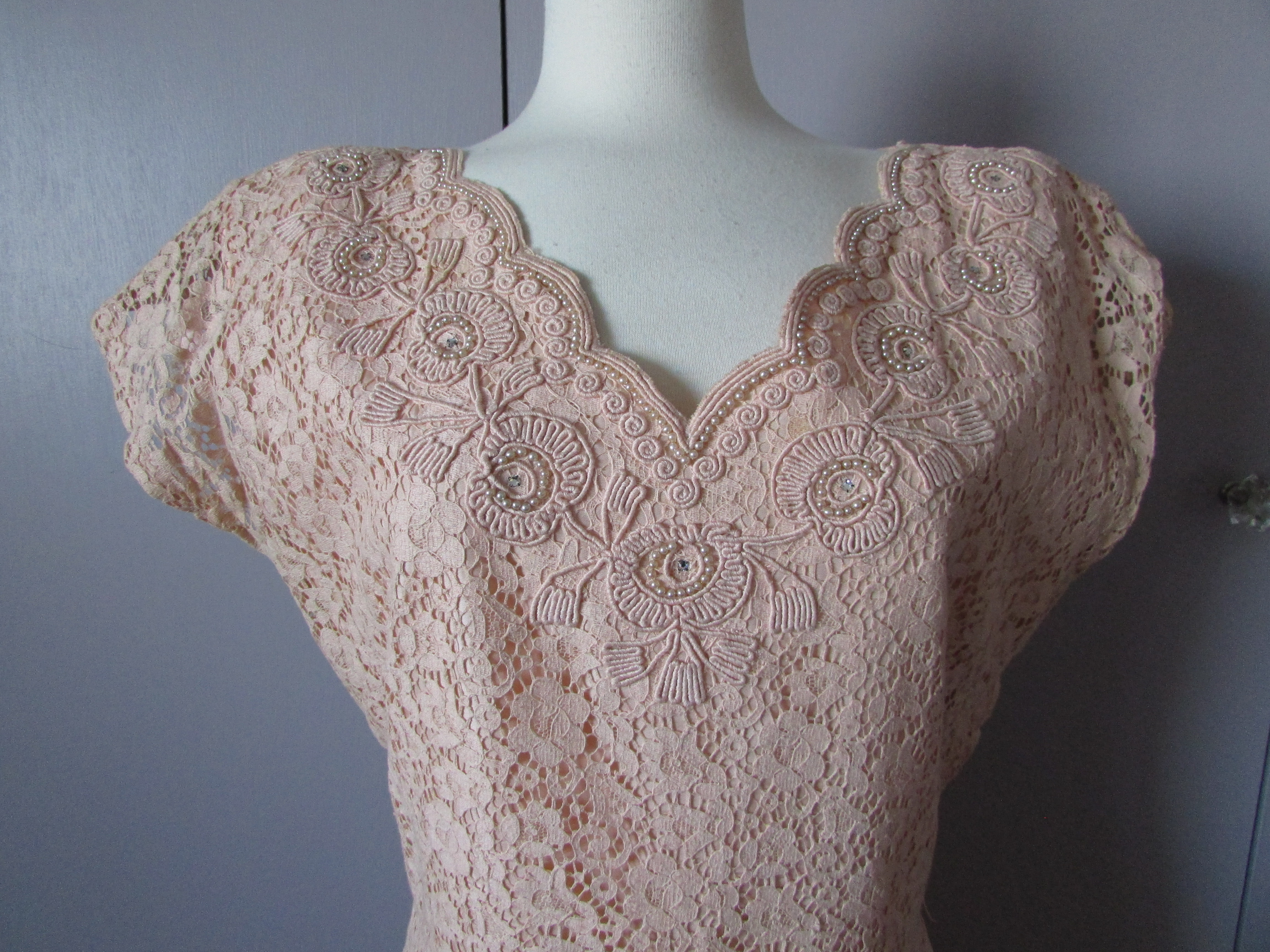 1940's Lace Dress