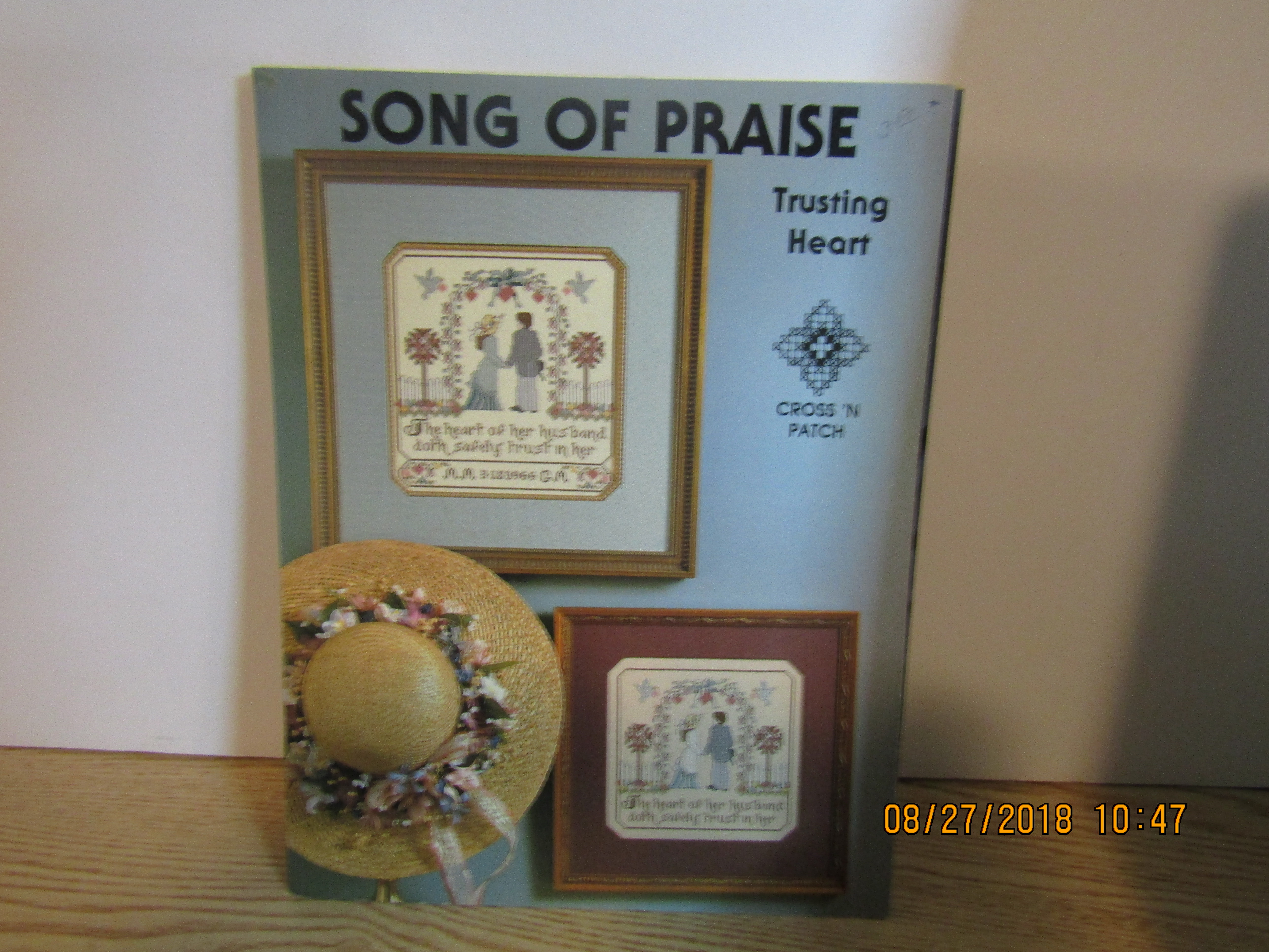 Cross-n-Patch Book Song Of Praise Trusting Heart #47