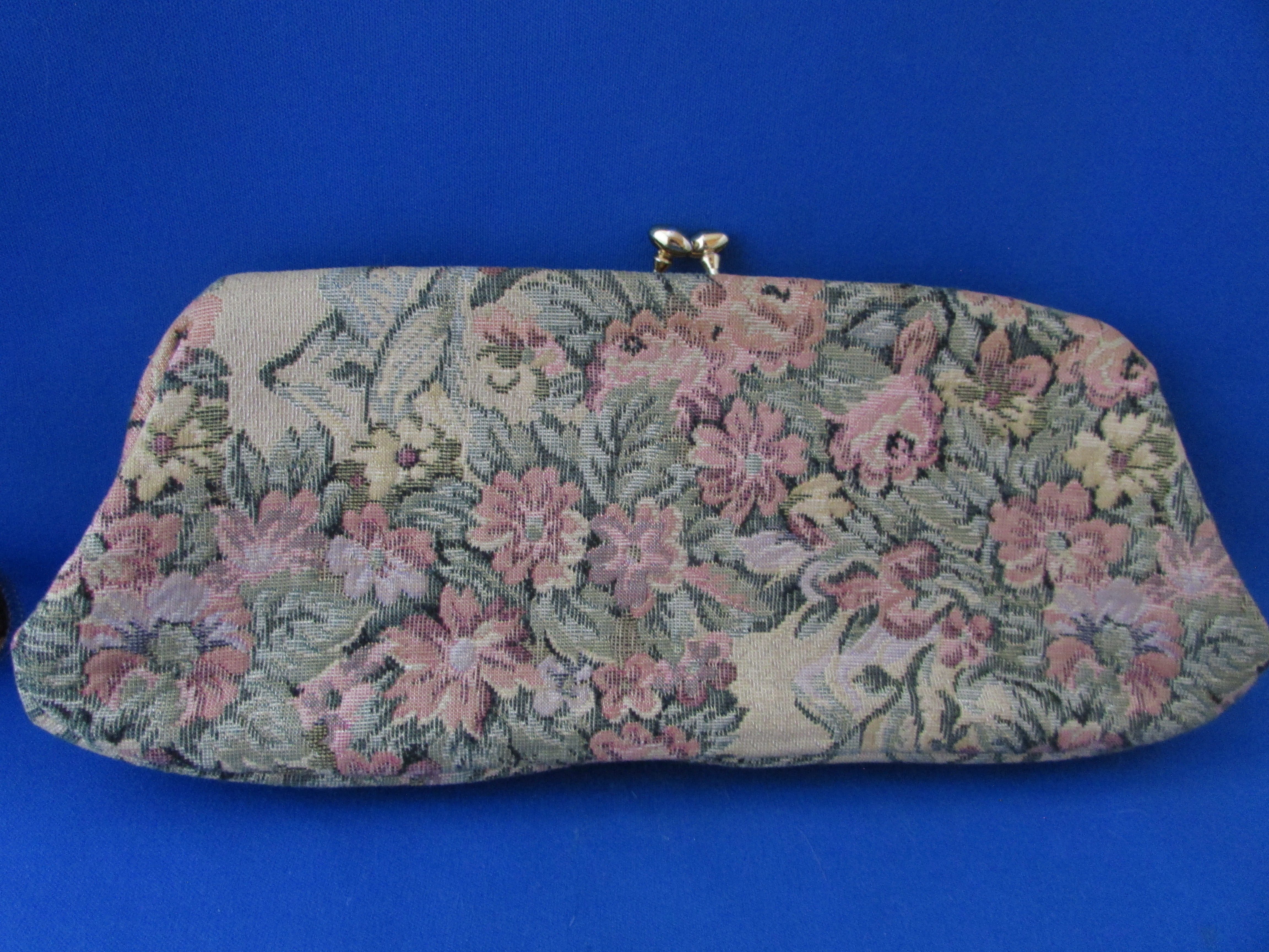 Carpet Bag Clutch Purse