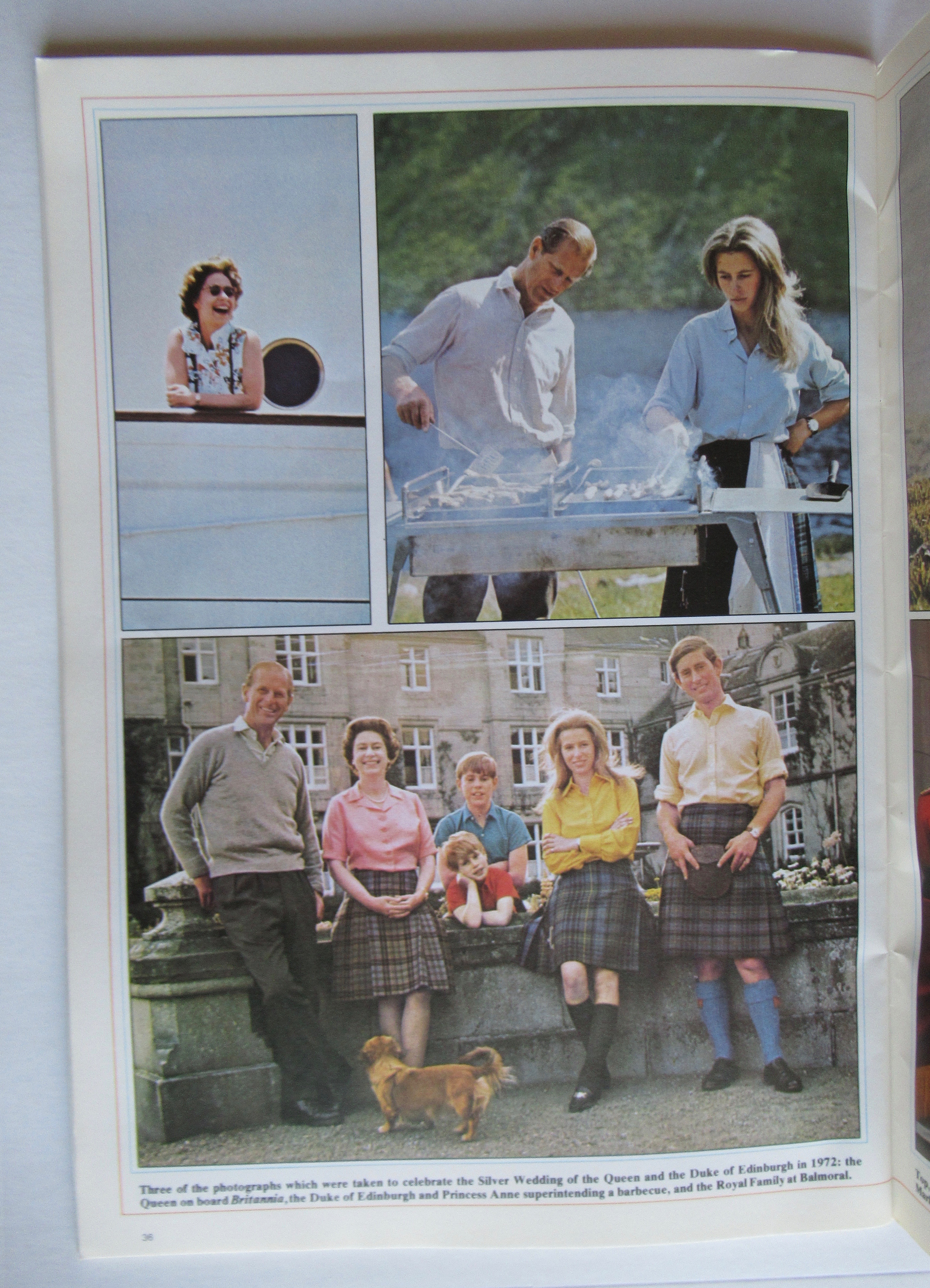 Silver Jubilee Program 1977 Queen Elizabeth Souvenir