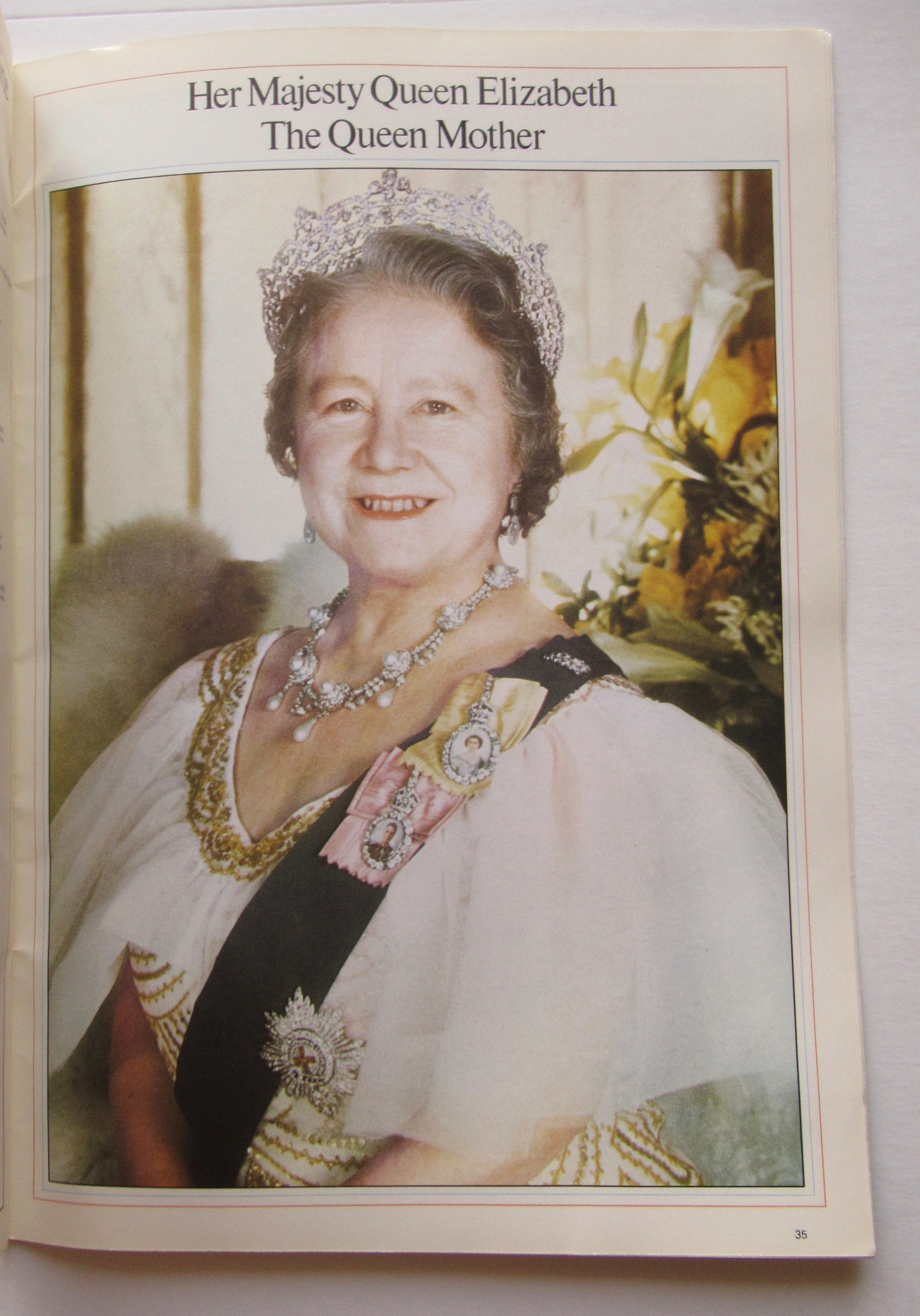 Silver Jubilee Program 1977 Queen Elizabeth Souvenir