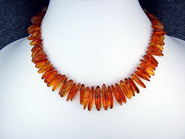 Baltic Amber Graduated 17 Inch Necklace