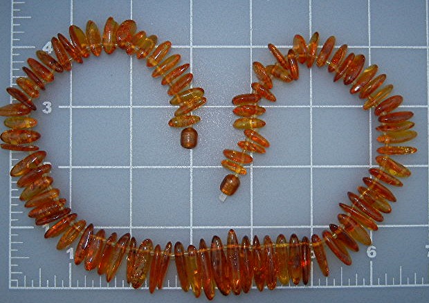 Baltic Amber Graduated 17 Inch Necklace