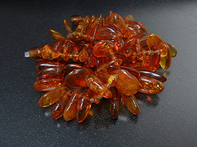 Baltic Amber Graduated 17 Inch Necklace