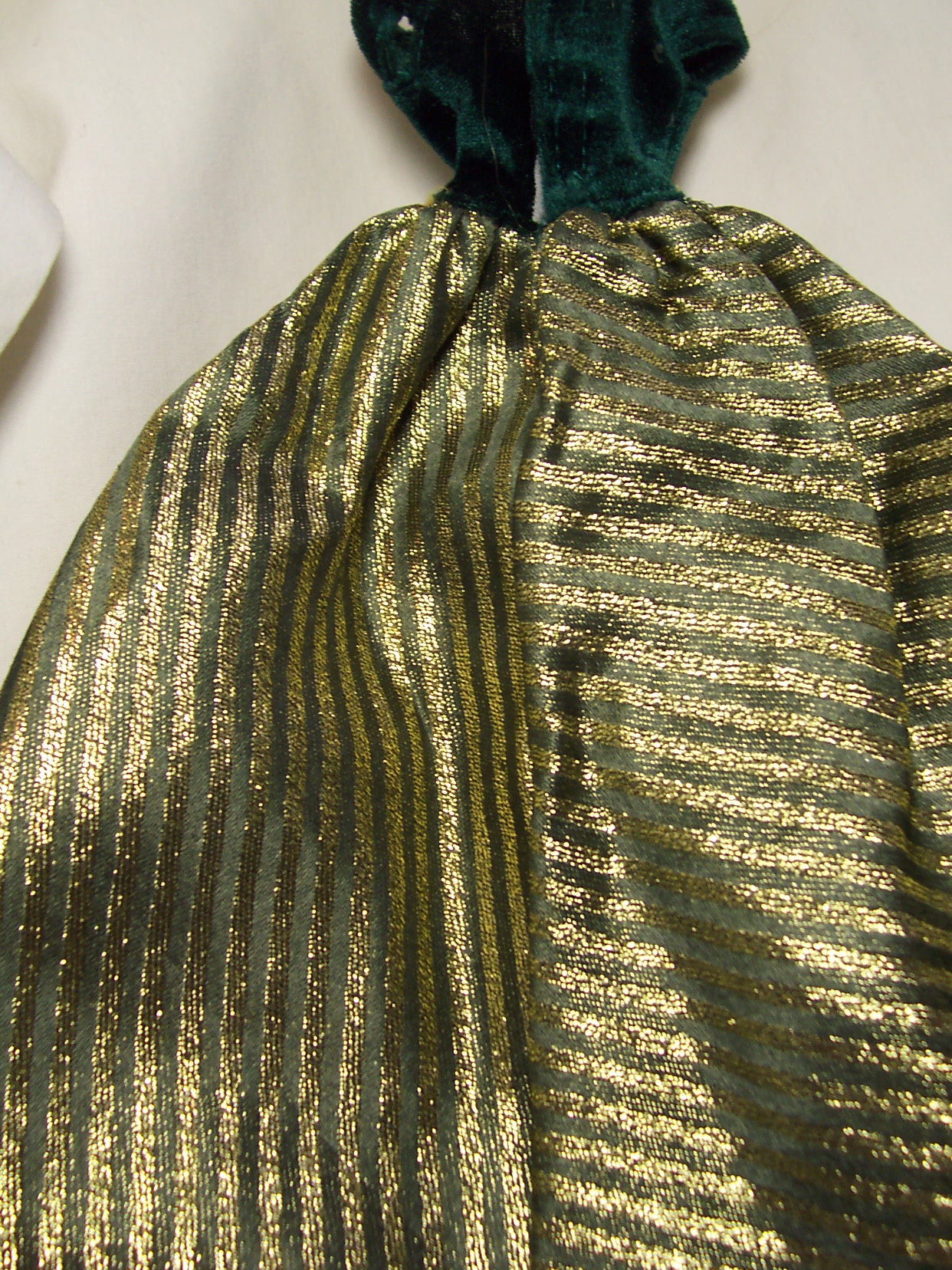 Barbie Doll Gown Green Mattel Holiday Barbie