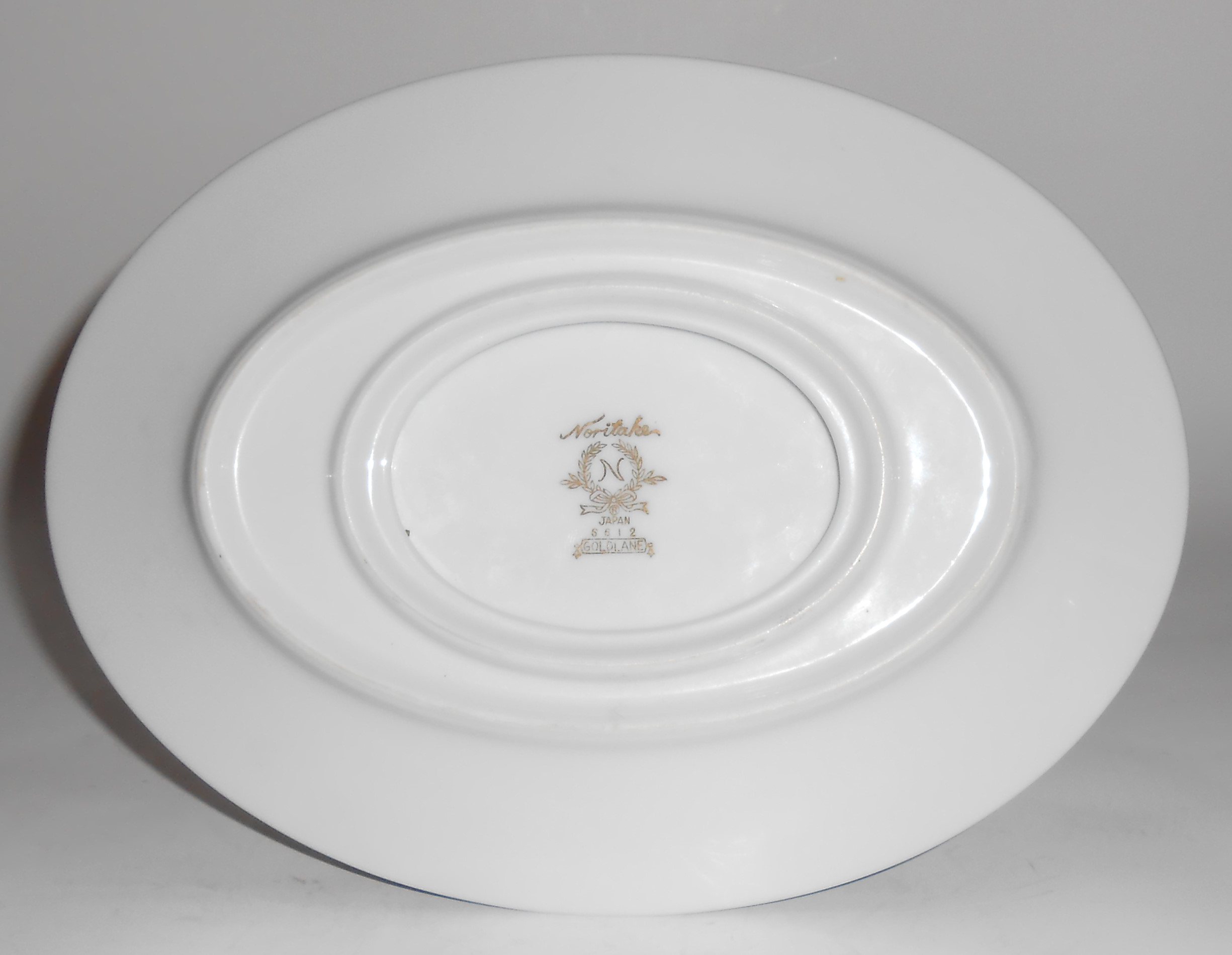 Noritake Porcelain China Goldlane Gold Gravy Bowl Mint