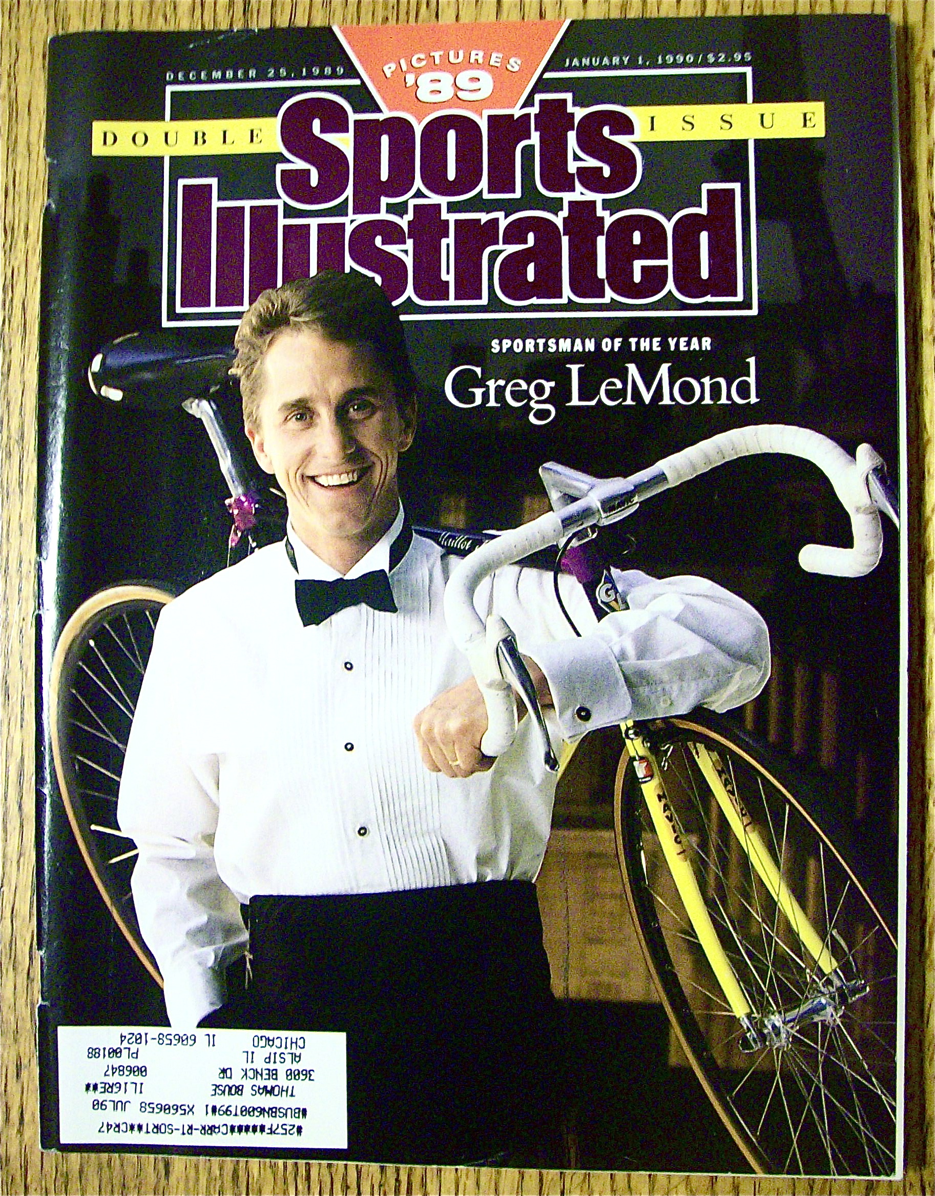 Sports Illustrated Magazine December 25, 1989 G. Lemond