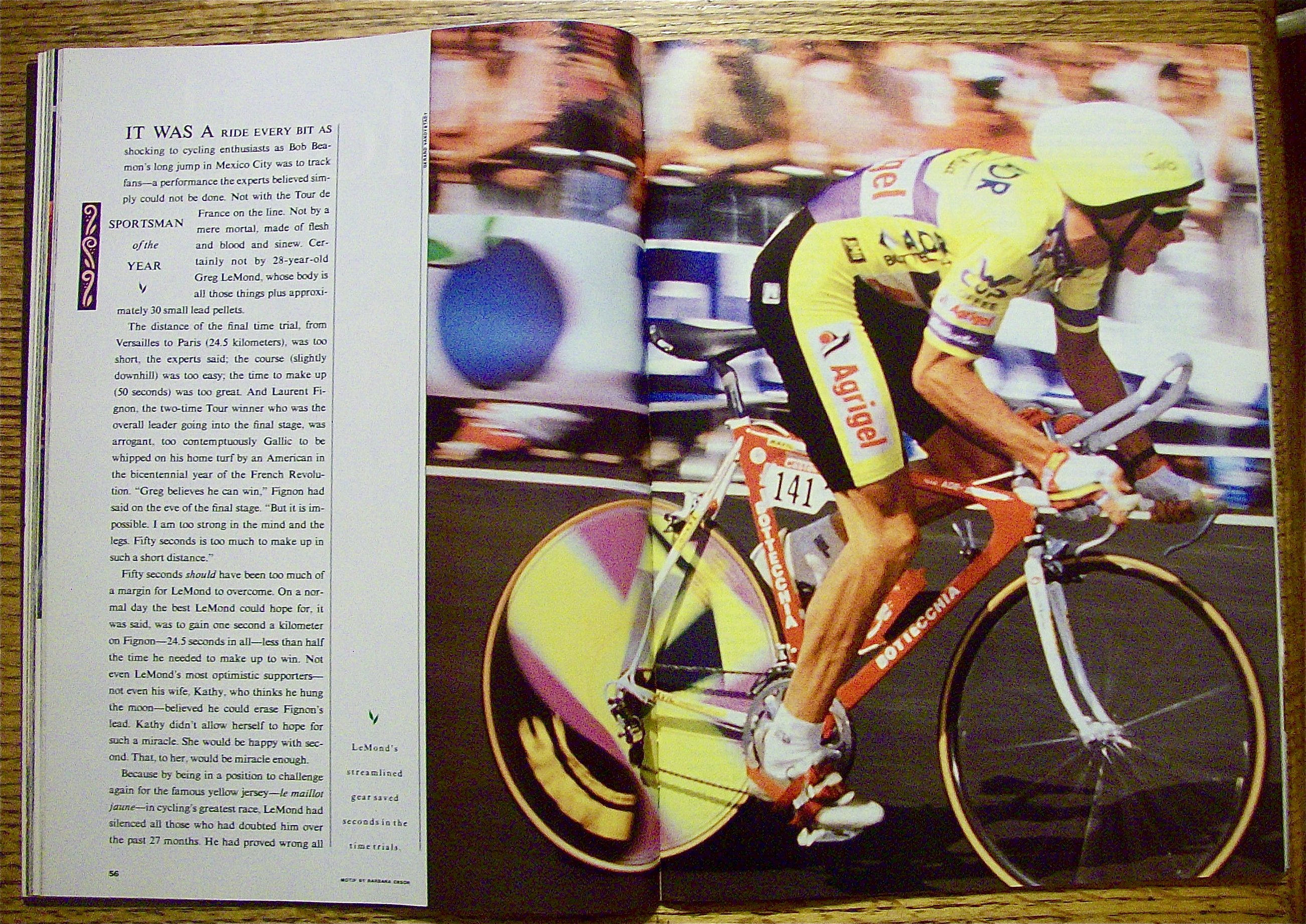 Sports Illustrated Magazine December 25, 1989 G. Lemond