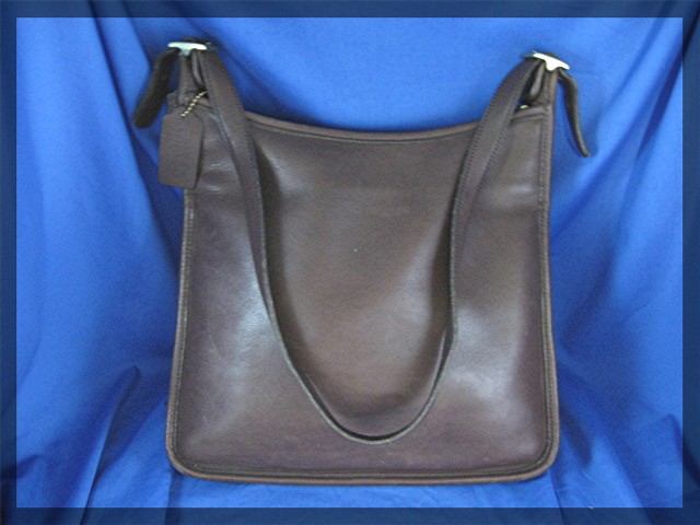 COACH Leather Tobacco Brown Bag
