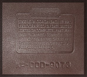 COACH  Leather Tobacco Brown Bag