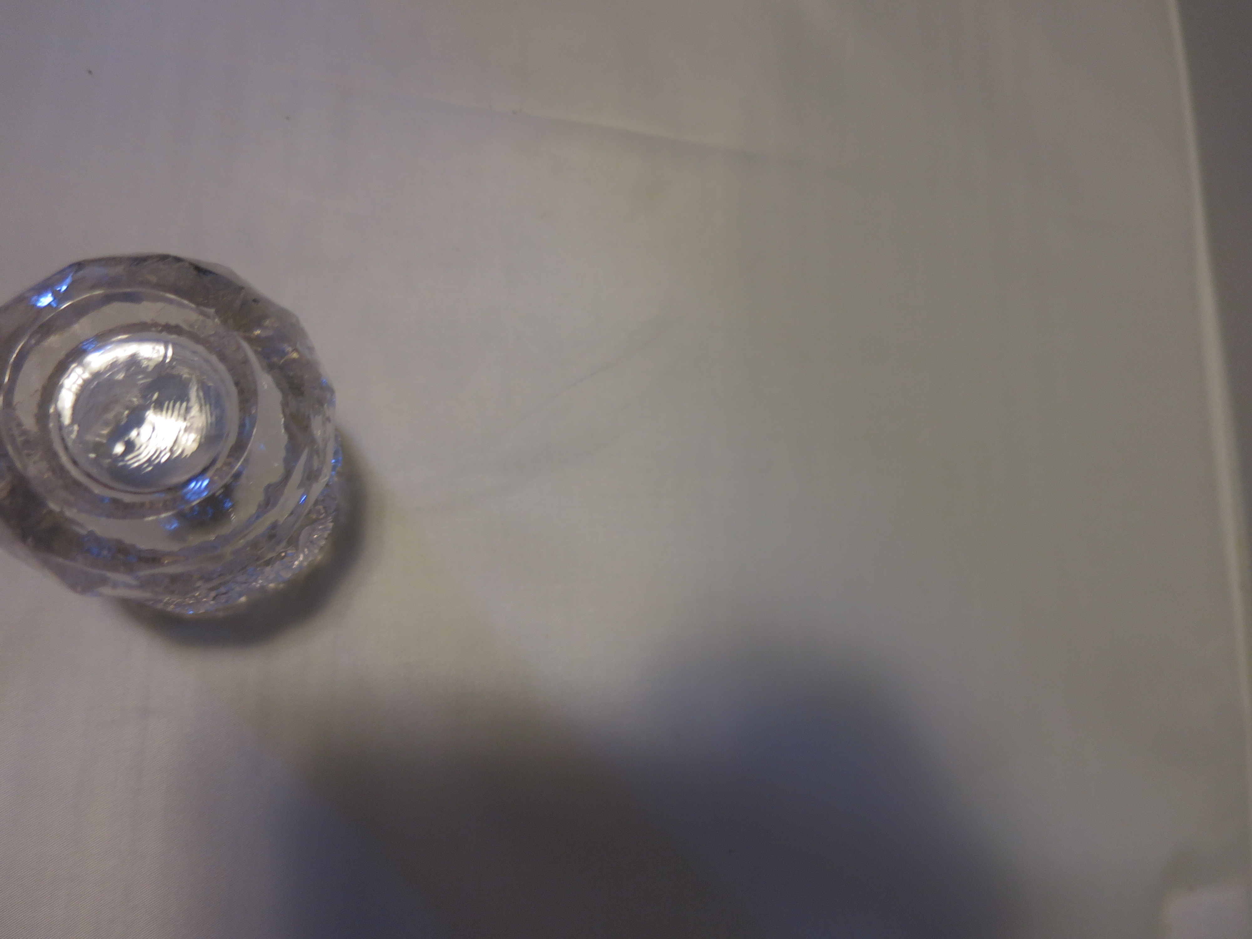Pressed Glass Toothpick Holder Elegant Glass