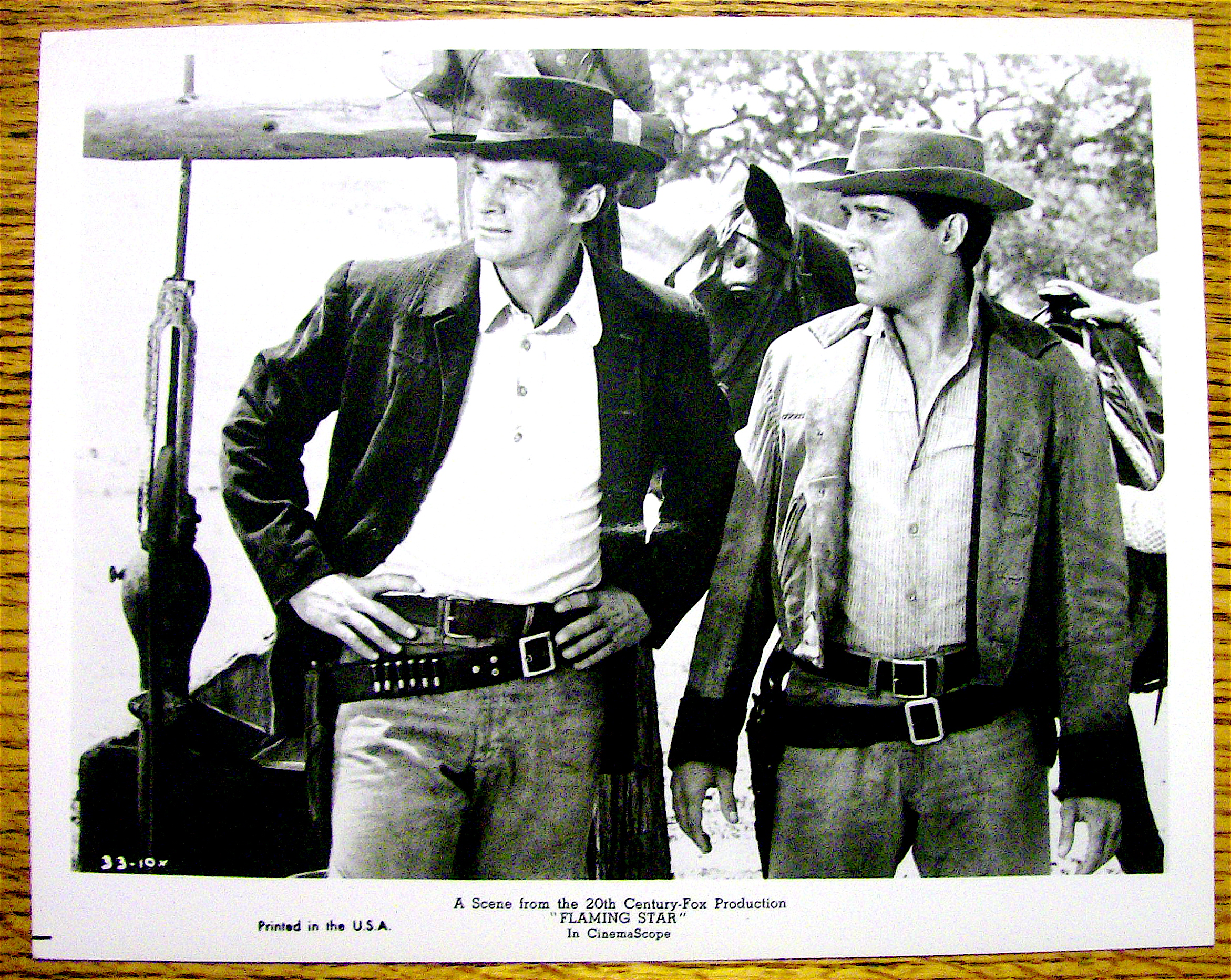Flaming Star 1960 Movie Still Elvis Presley