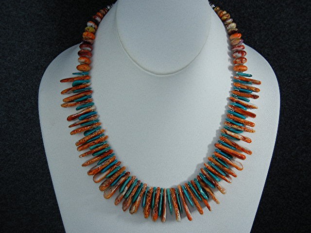 Silver Creations Turquoise Sterling Silver Spiny Oyster