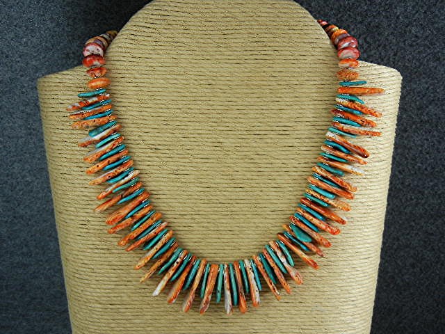 Silver Creations Turquoise Sterling Silver Spiny Oyster