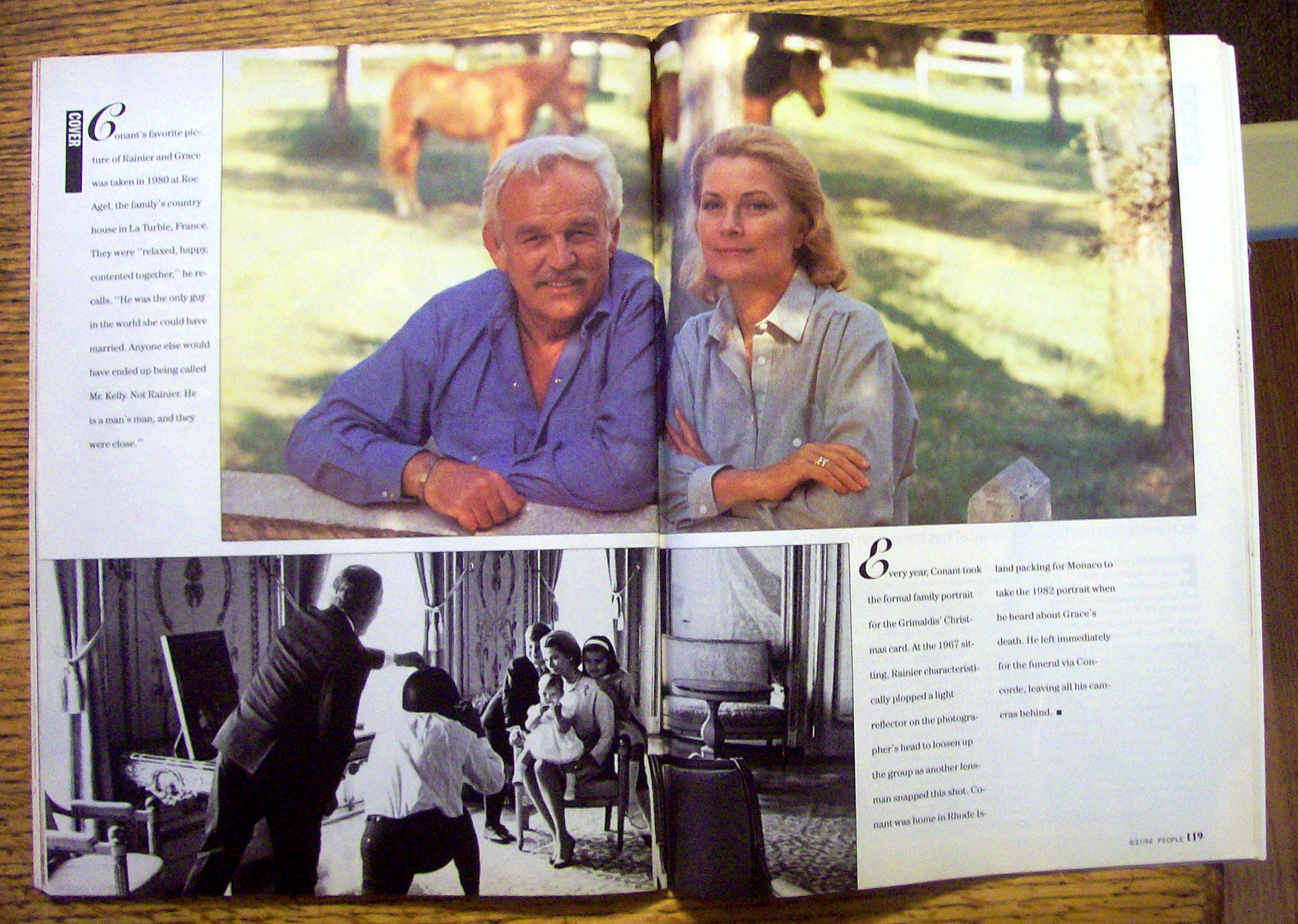 People Magazine-September 21, 1992-Princess Grace