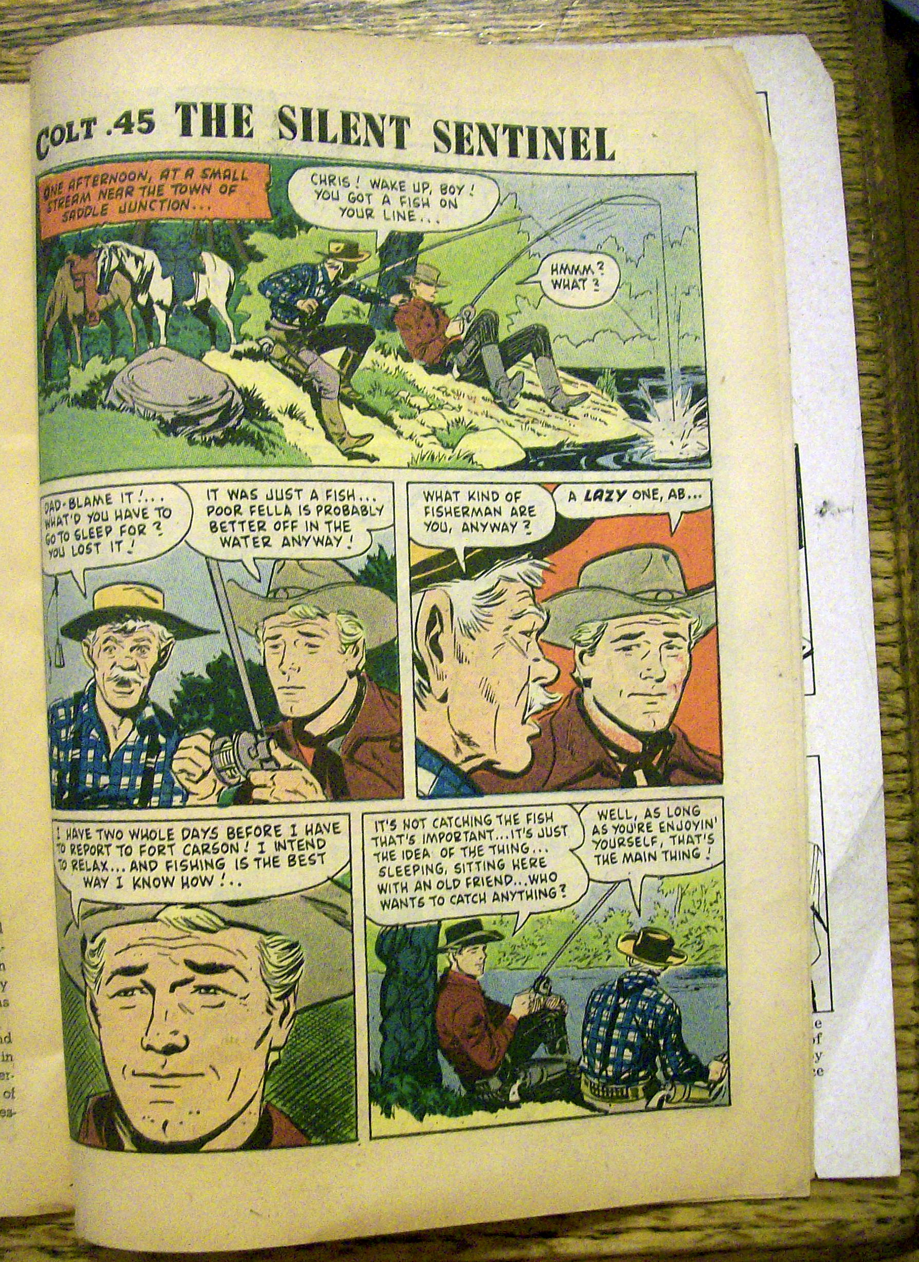 Colt 45 Comic #6 August-October 1960 Chris Colt