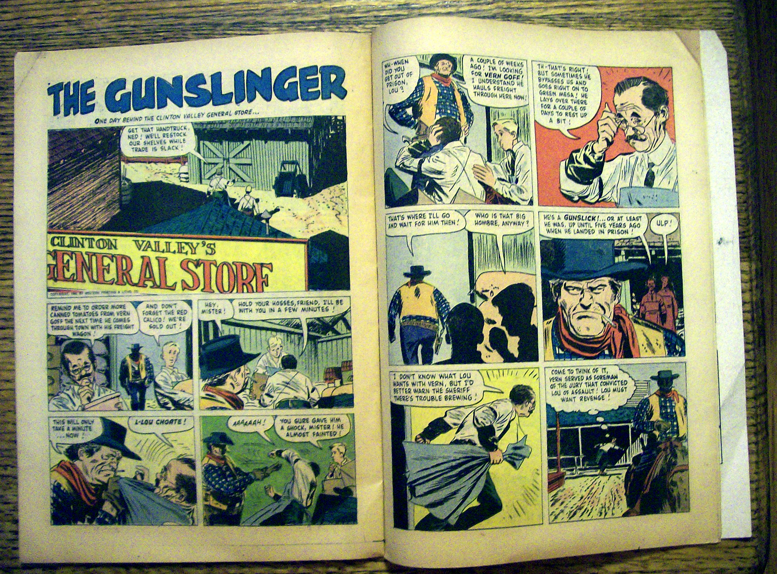 Colt 45 Comic #6 August-October 1960 Chris Colt