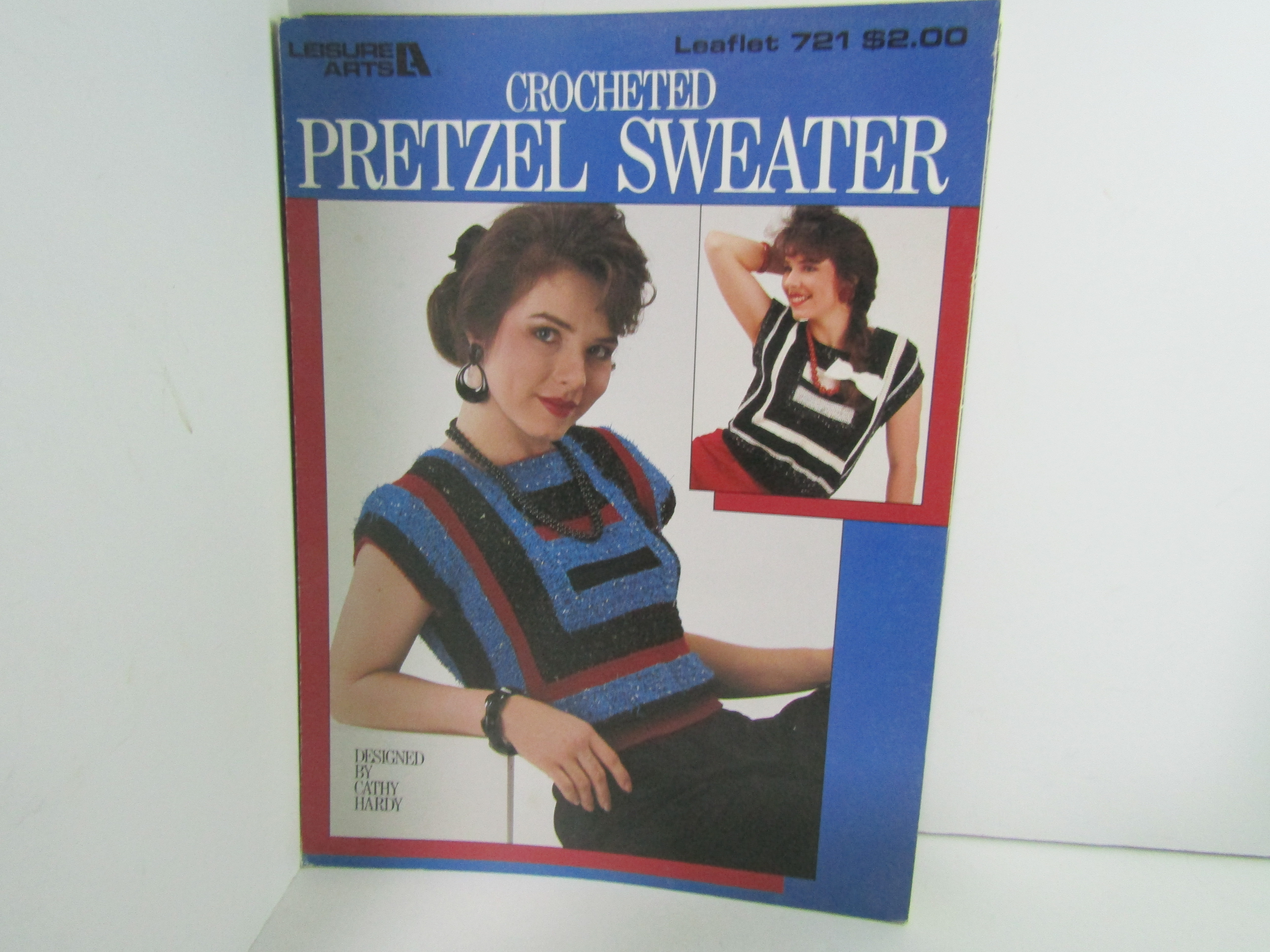 Leisure Arts Crocheted Pretzel Sweater   #721