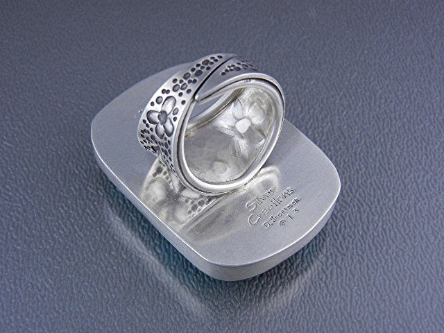 David Troutman Kingman Turquoise Sterling Silver Ring