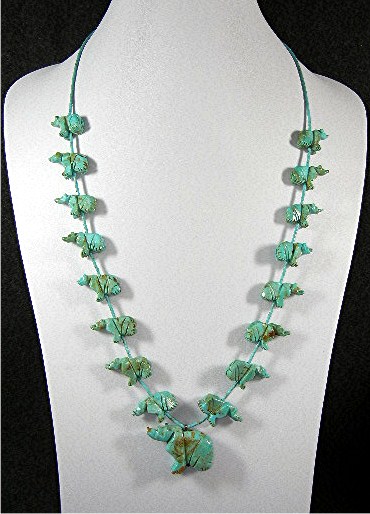 Native AmericanTurquoise Fetish Anthony Turpen