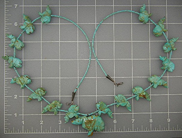 Native AmericanTurquoise Fetish Anthony Turpen