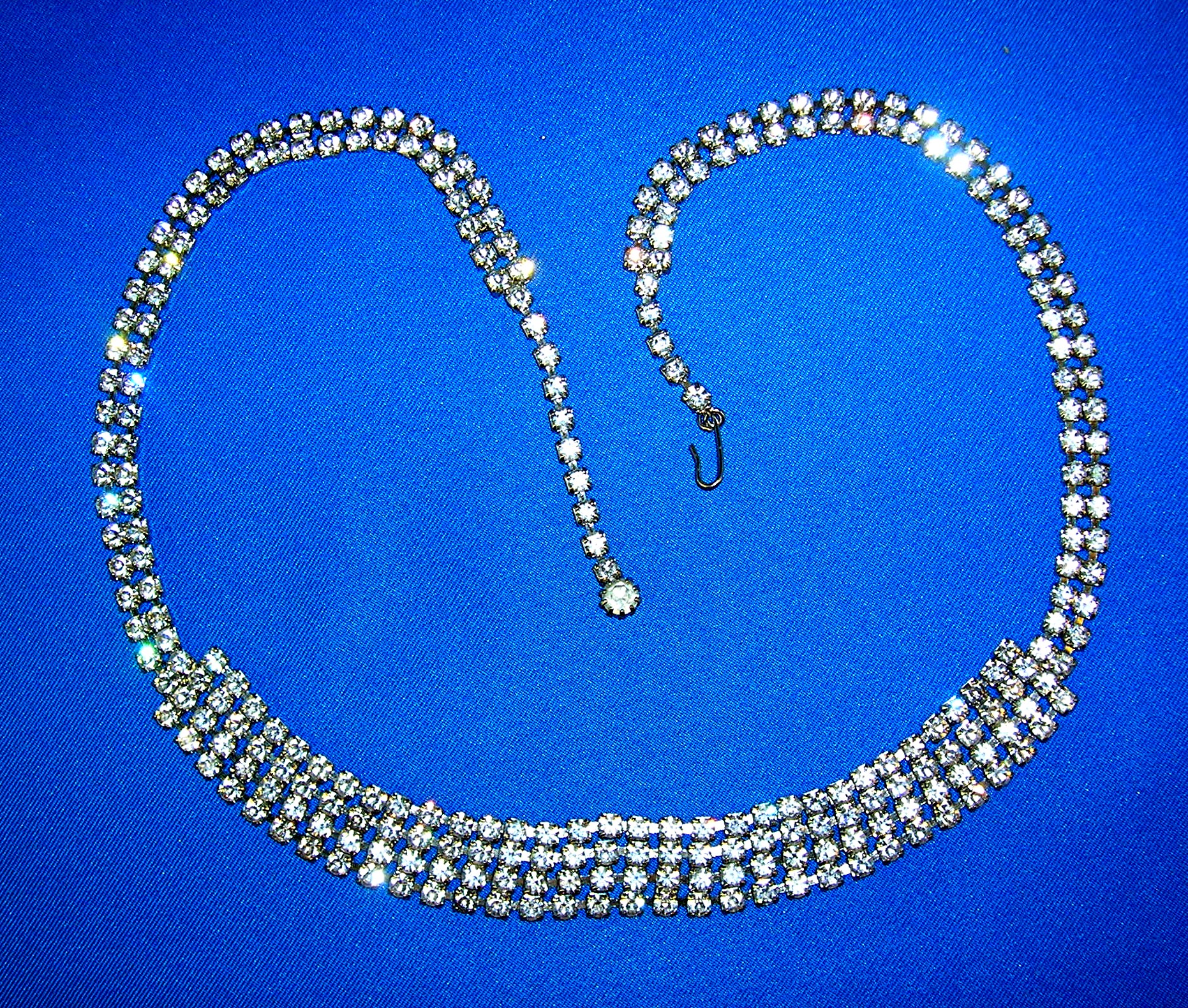 Crystal Rhinestone 25 Inch Necklace