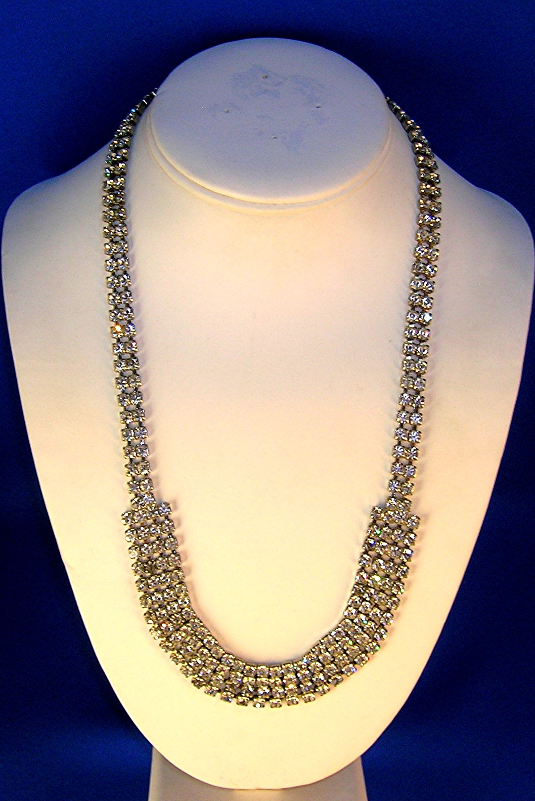 Crystal Rhinestone 25 Inch Necklace