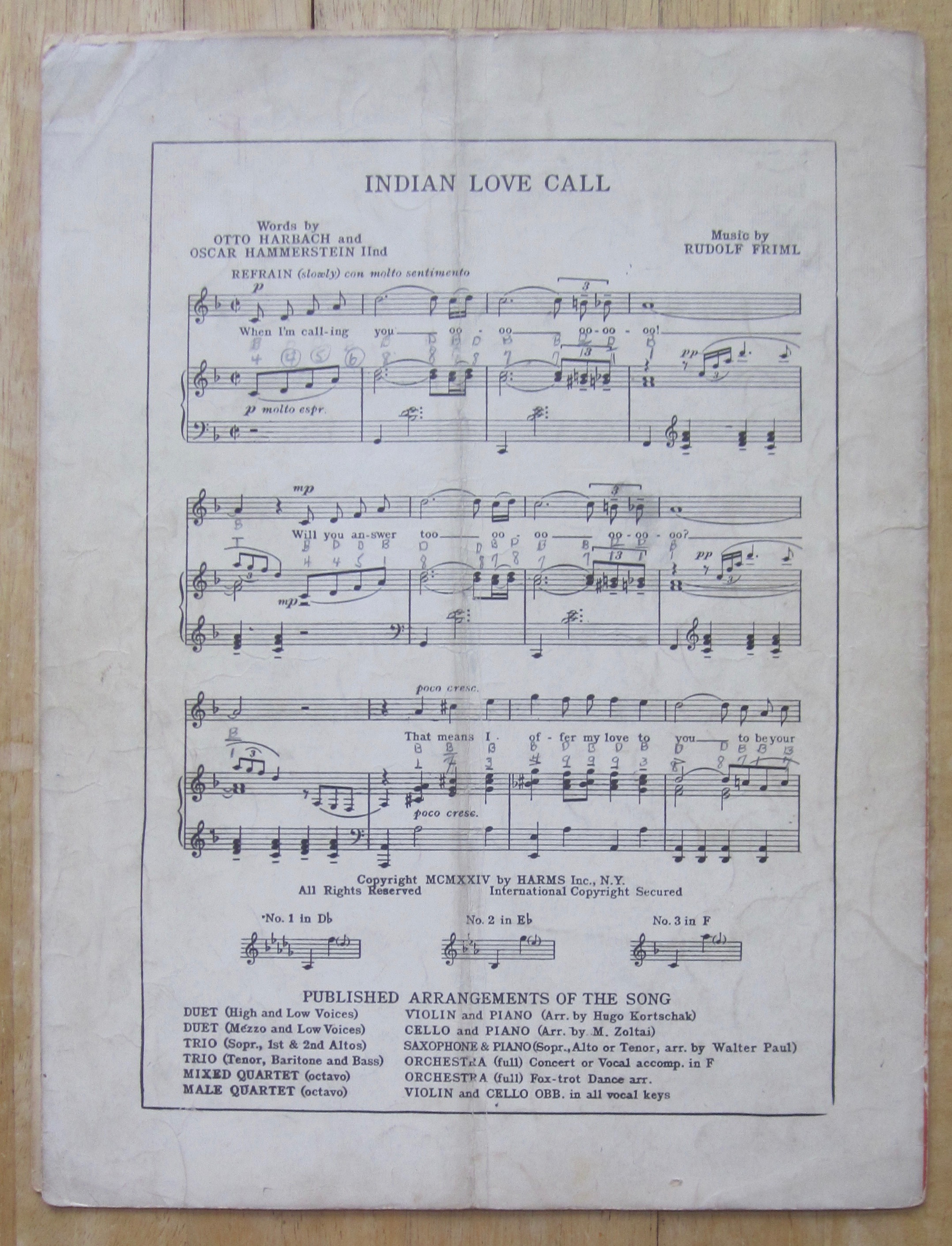 1937 Bei Mir Bist Du Schon (Priscilla Lane Cover)