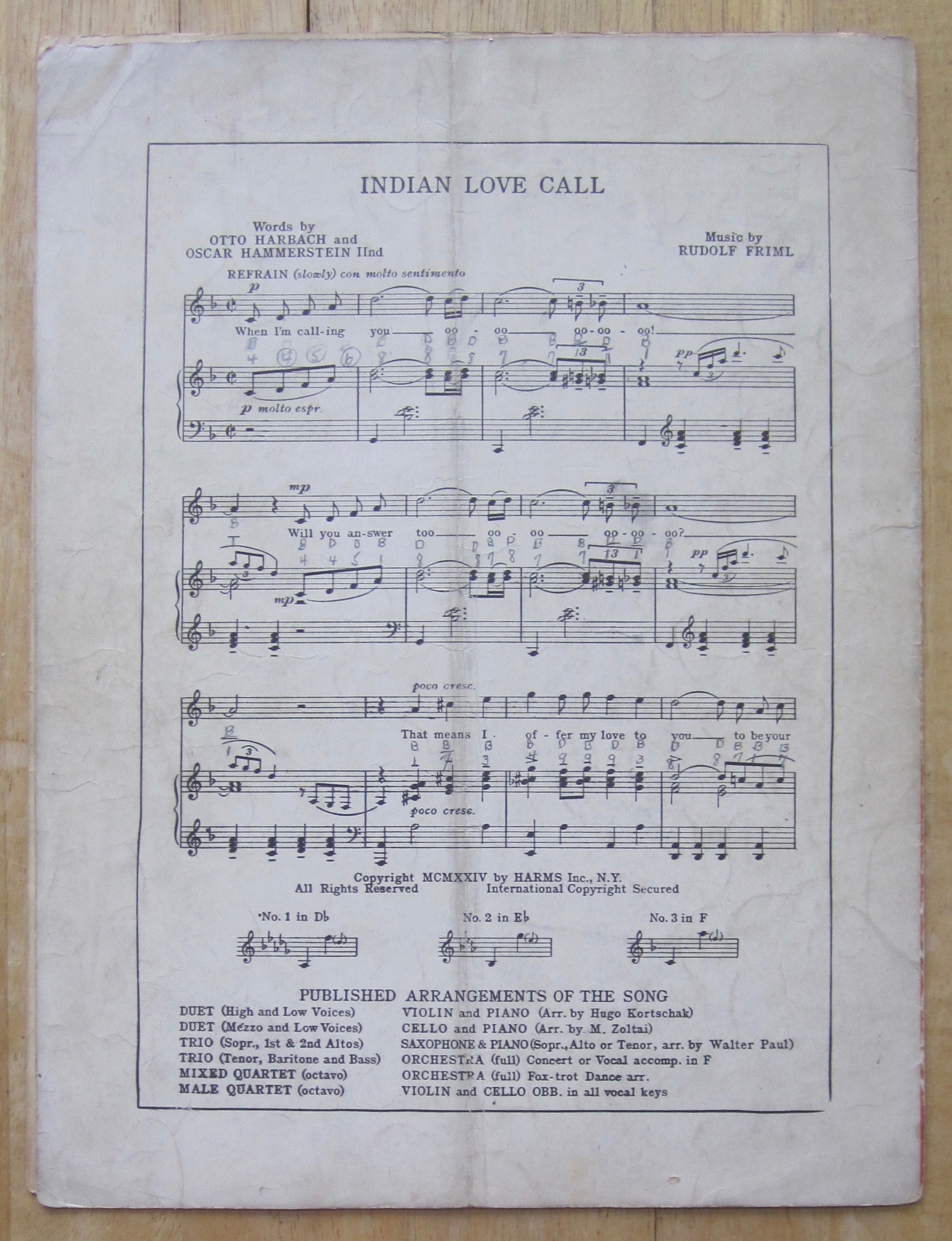 1937 Bei Mir Bist Du Schon (Priscilla Lane Cover)